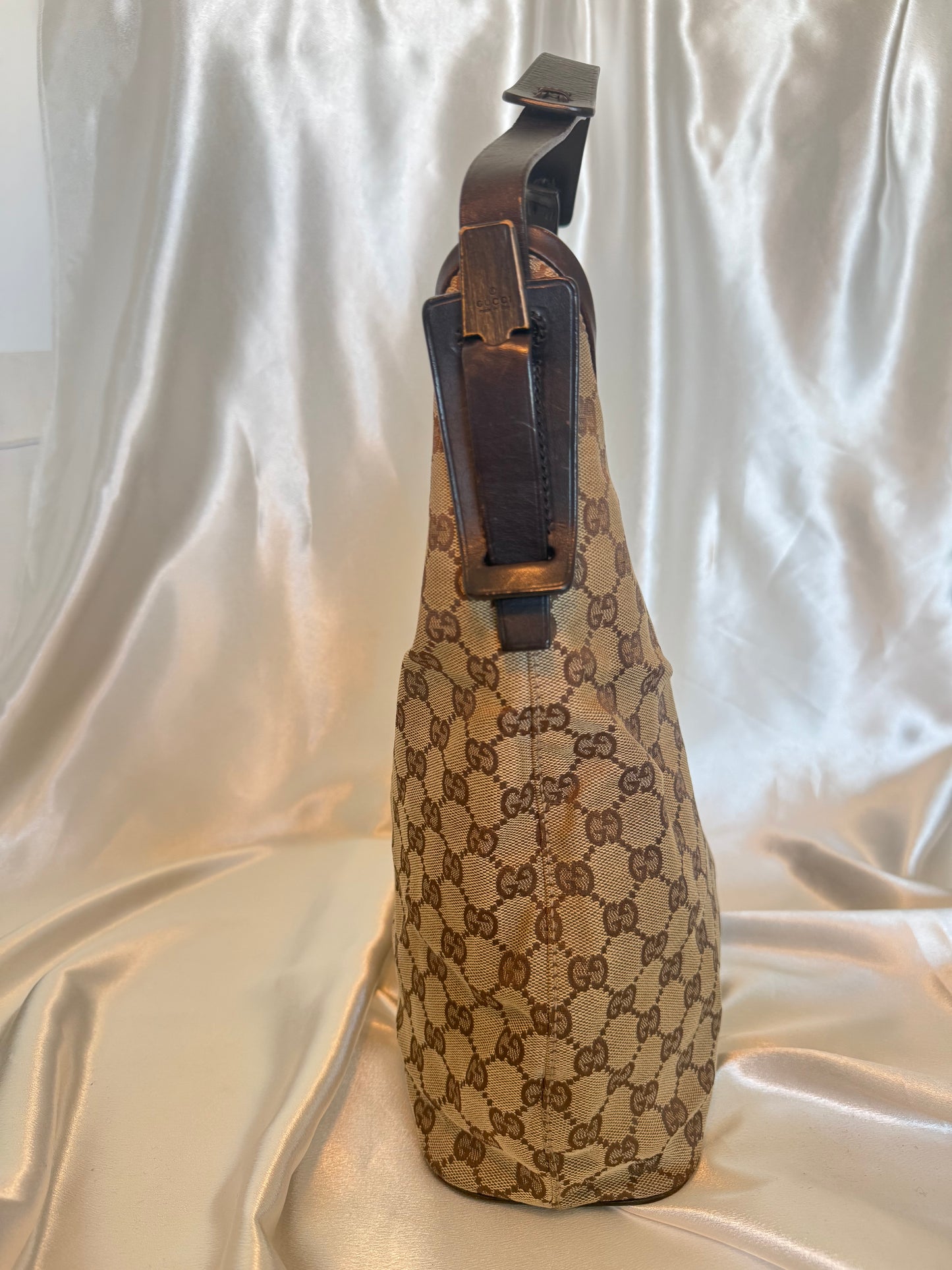 Gucci Monogram Hobo Tote
