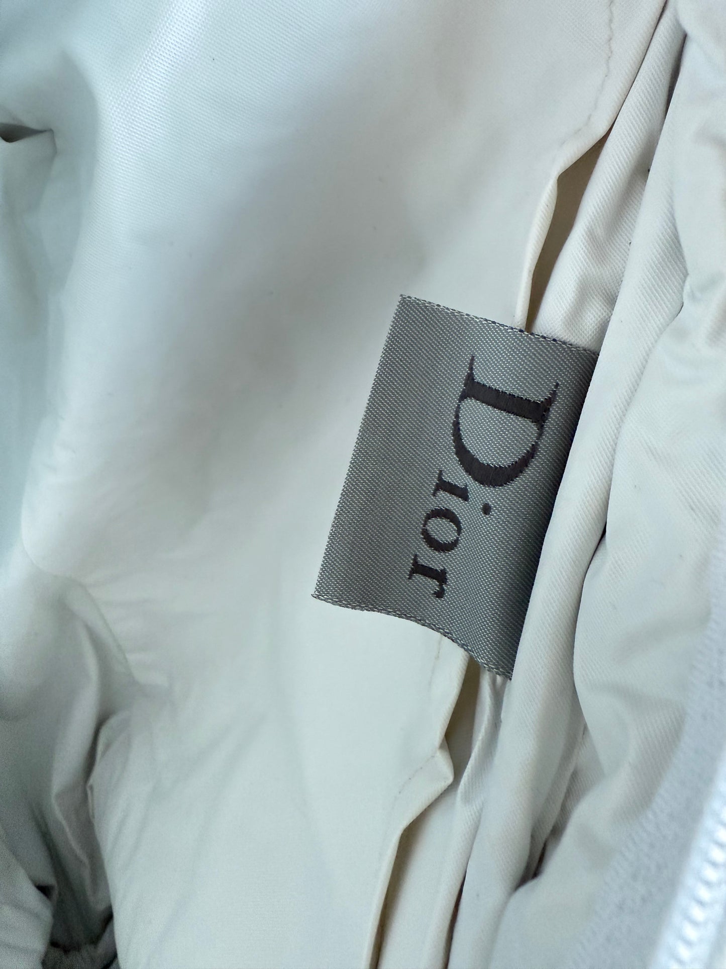 DIOR trotter terry cloth bag