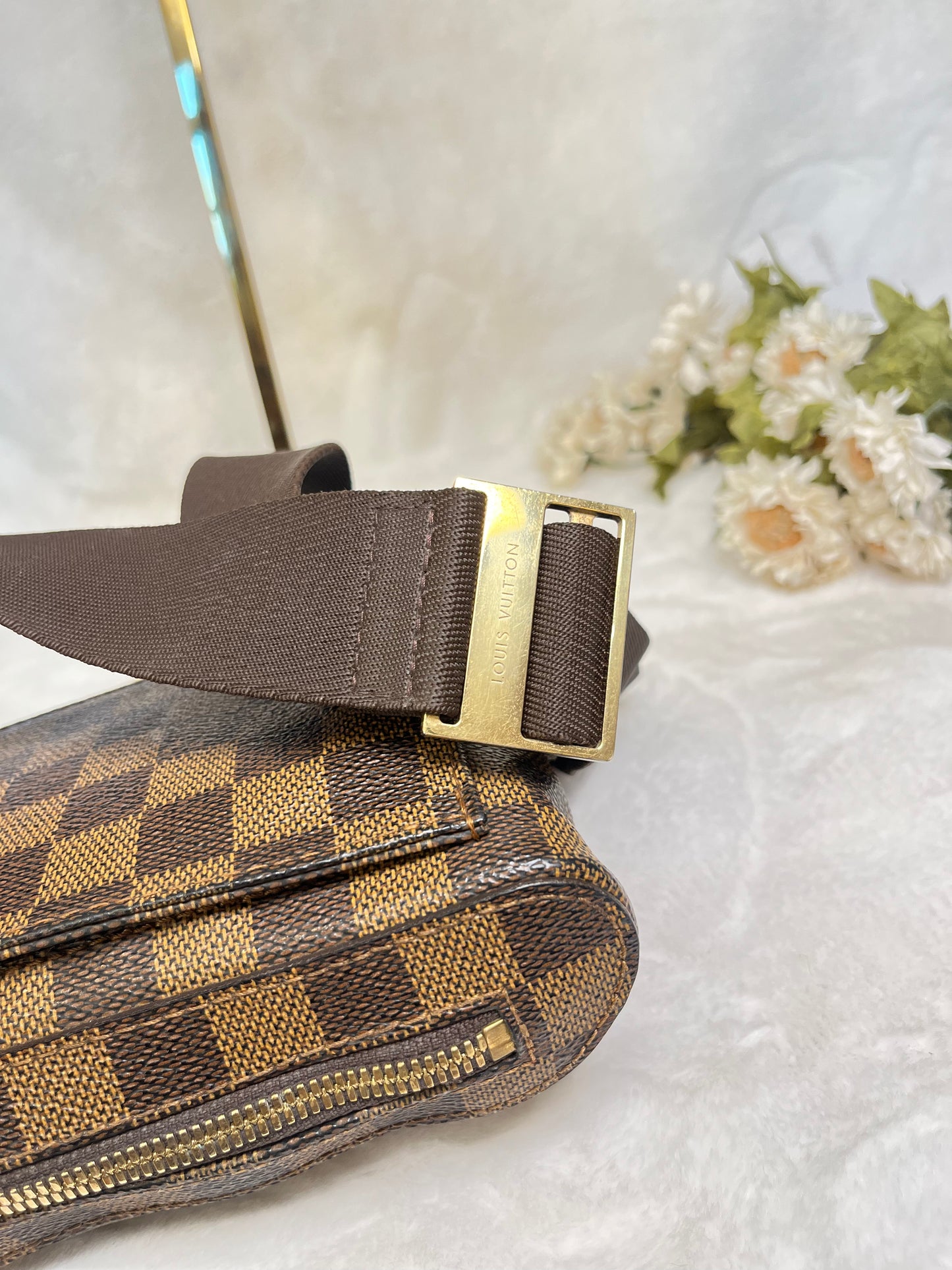 Authentic pre-owned Louis Vuitton Geronimos Bum bag waist bag