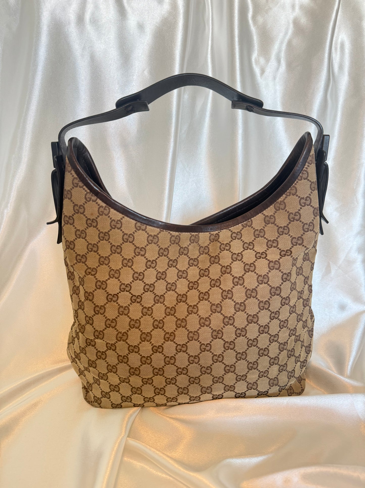 Gucci Monogram Hobo Tote