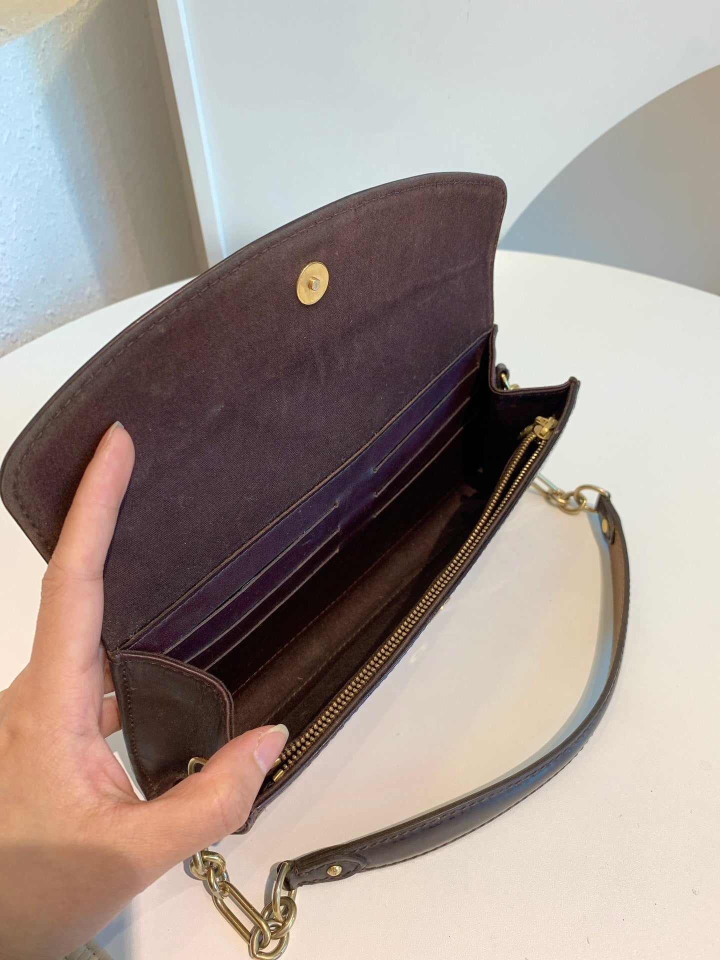 Louis Vuitton Sunset Boulevard clutch bag