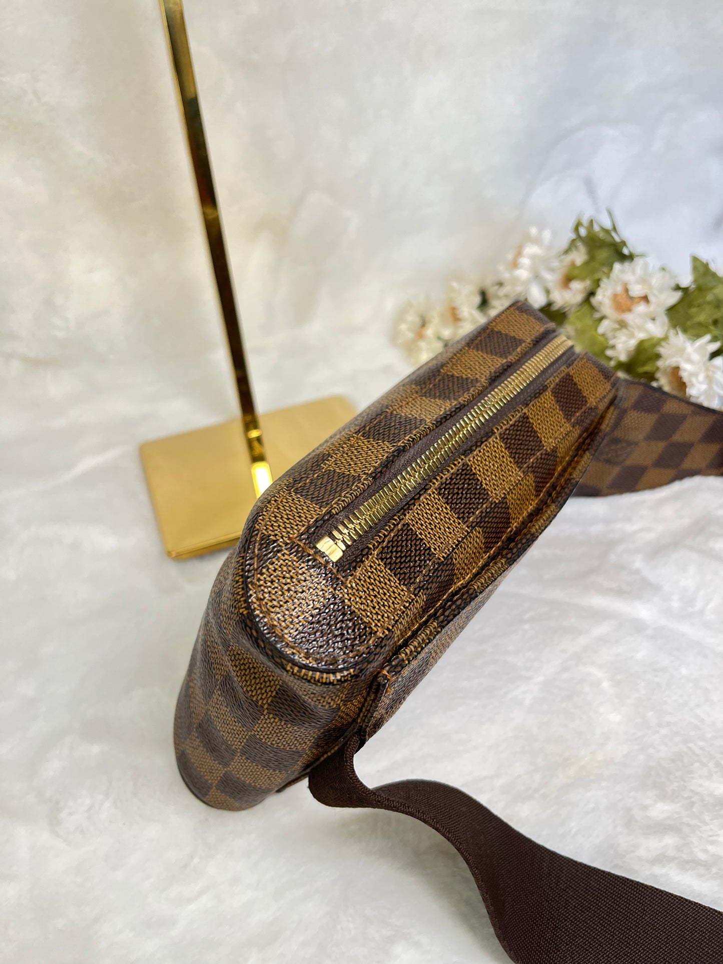 Authentic pre-owned Louis Vuitton Geronimos Bum bag waist bag