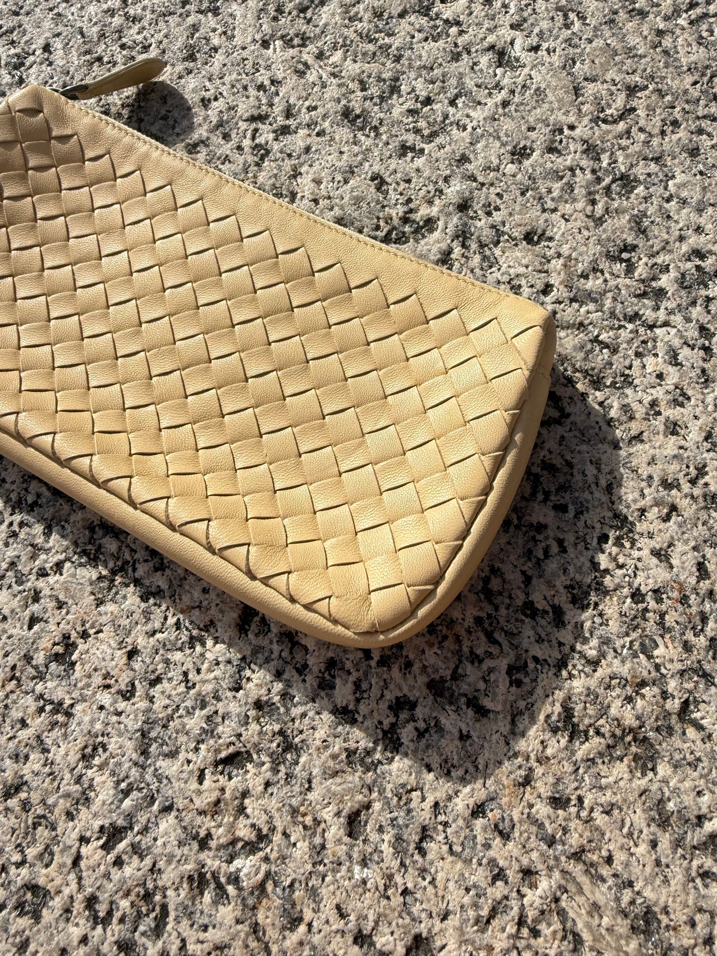 Bottega Veneta Intrecciato Leather Pouch