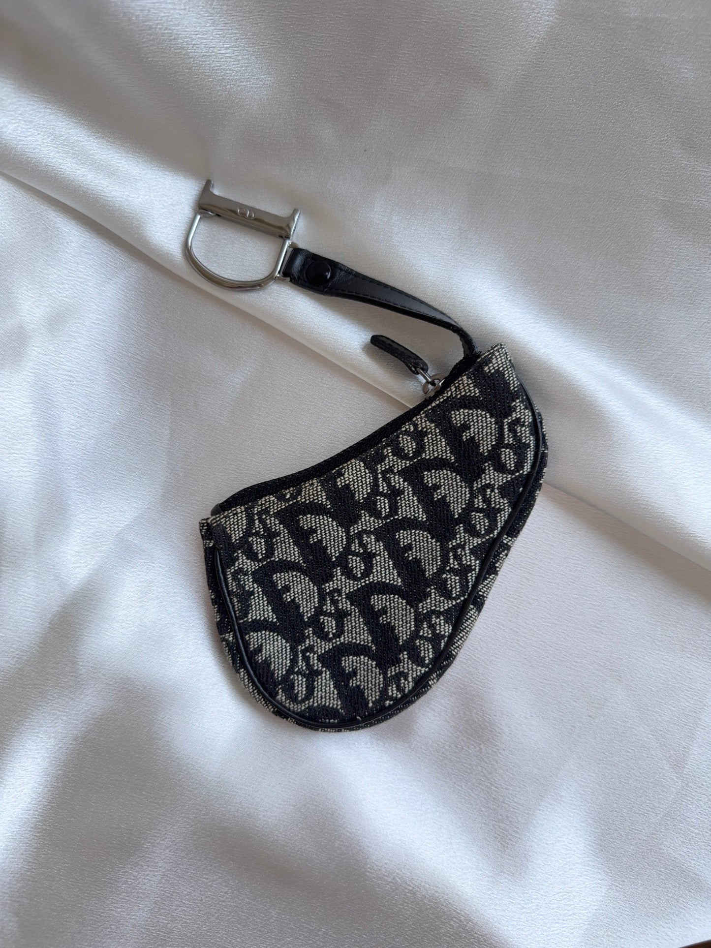 Dior Saddle Oblique Trotter Key/Clef Pouch