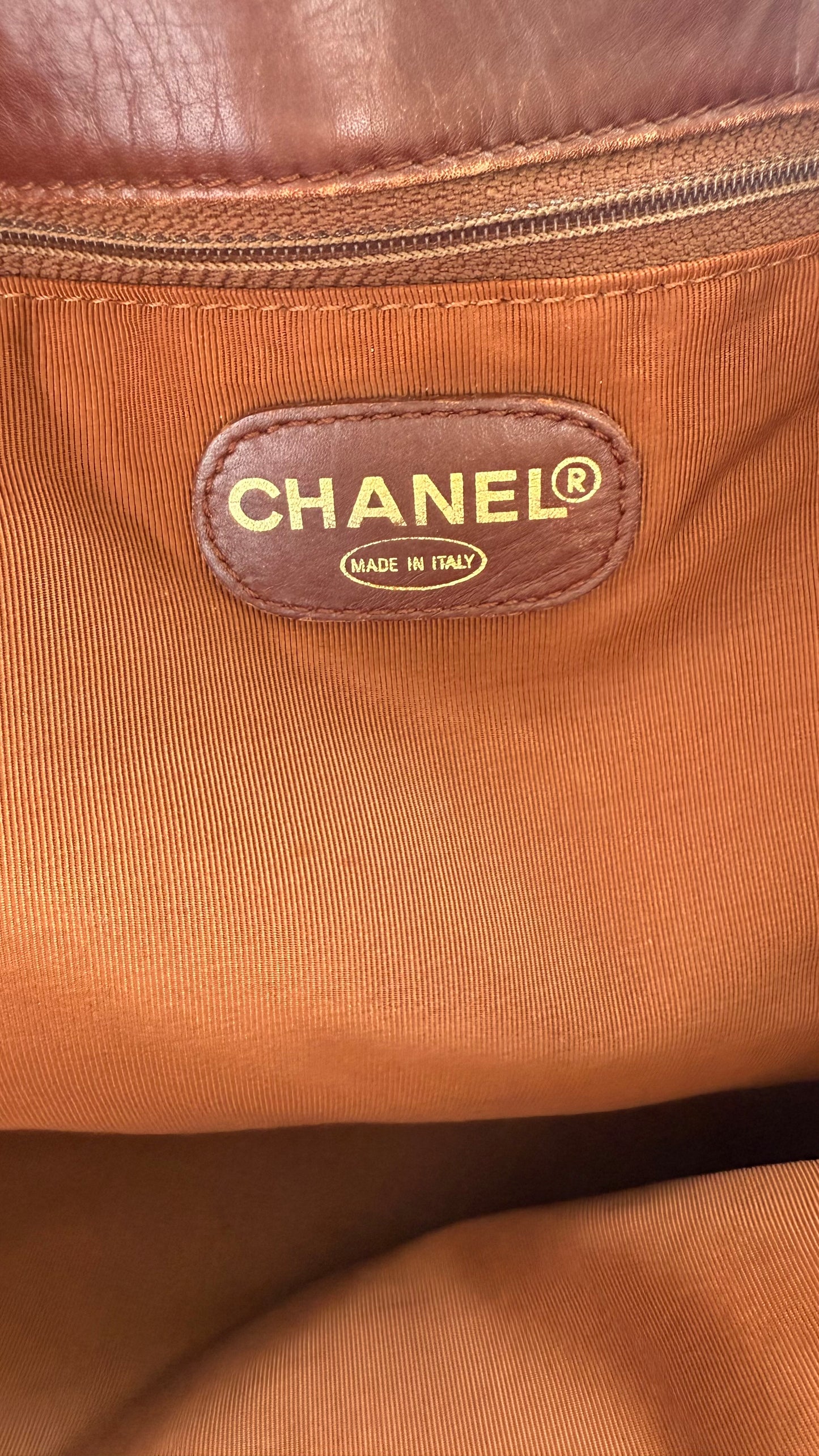 Chanel Raffia Tote Bag