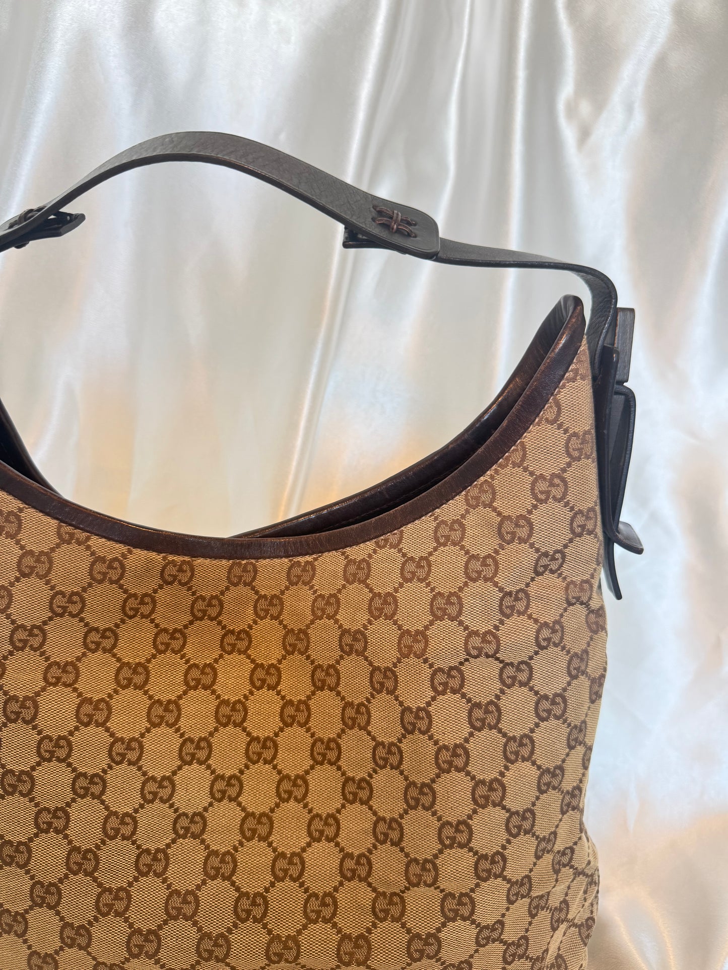 Gucci Monogram Hobo Tote