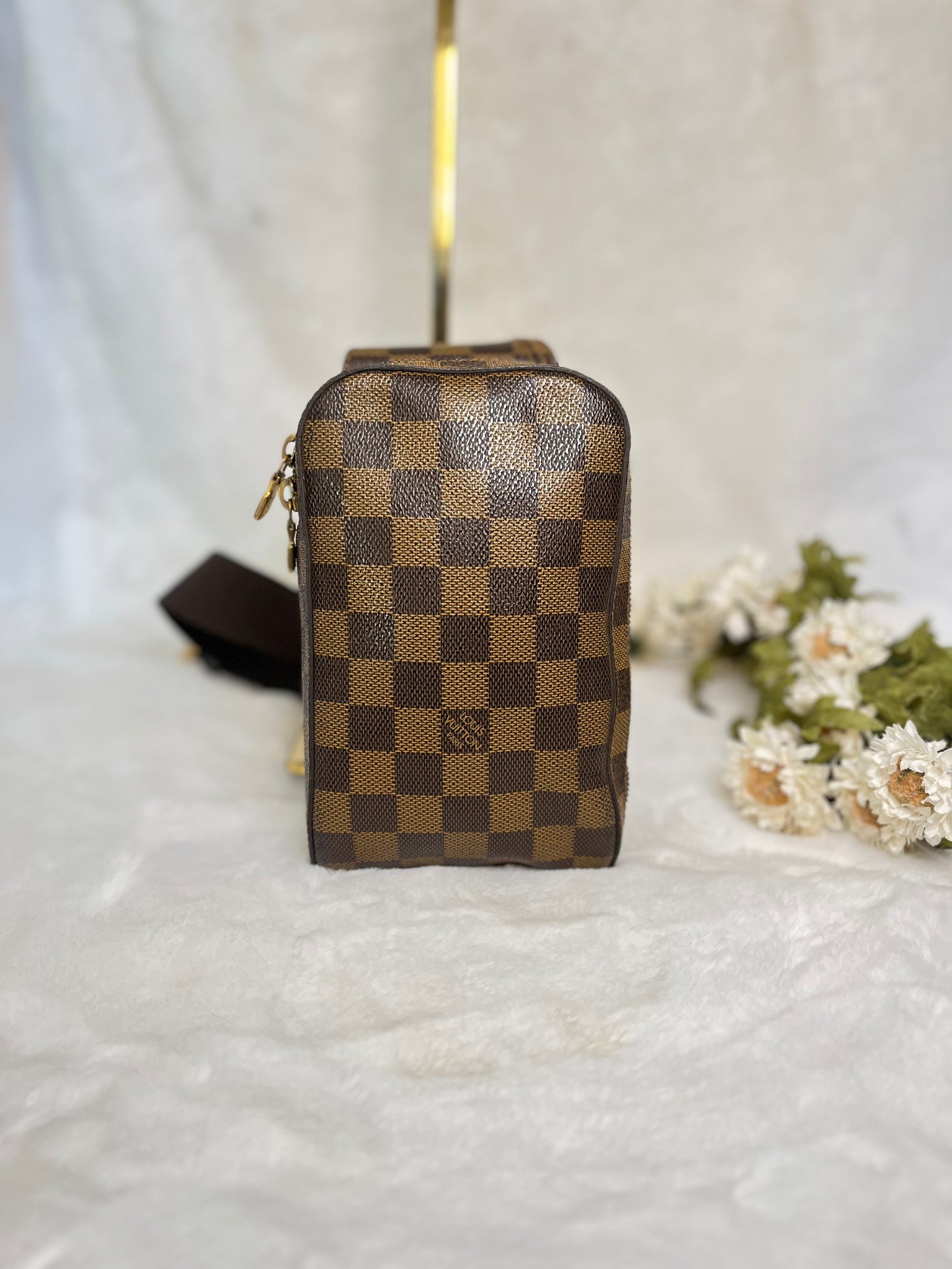 Authentic pre-owned Louis Vuitton Geronimos Bum bag waist bag