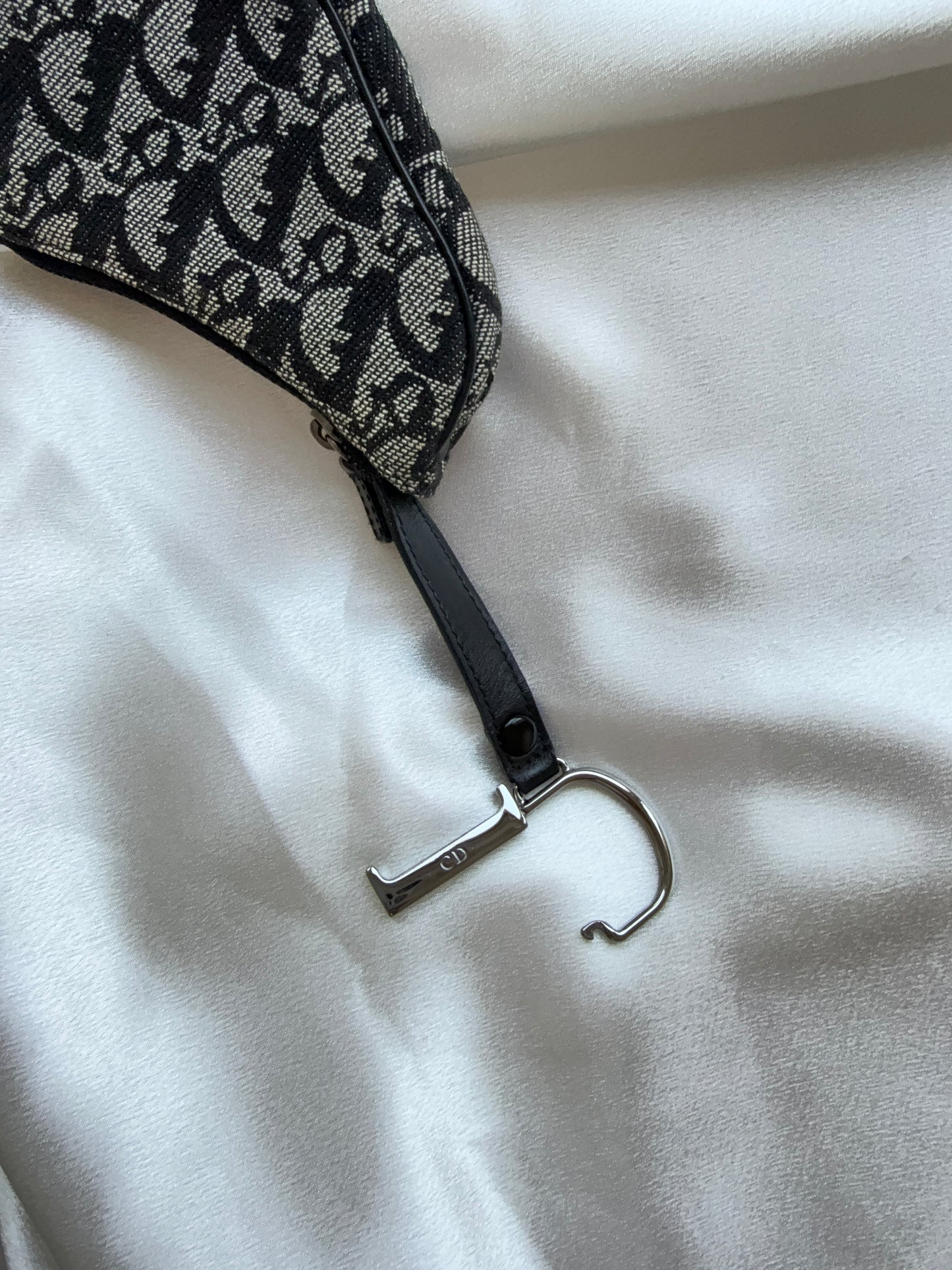 Dior Saddle Oblique Trotter Key/Clef Pouch
