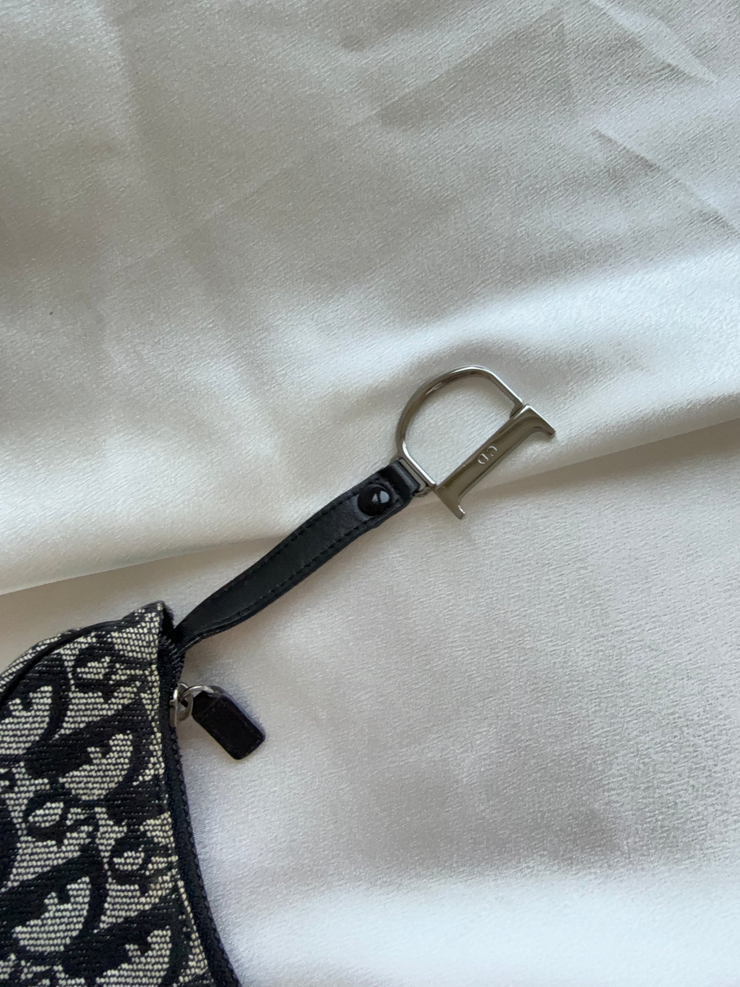 Dior Saddle Oblique Trotter Key/Clef Pouch