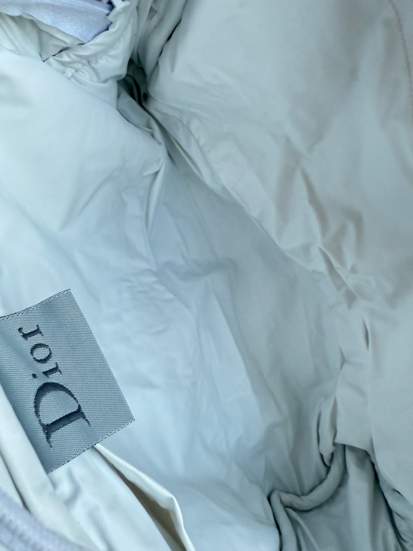 DIOR trotter terry cloth bag