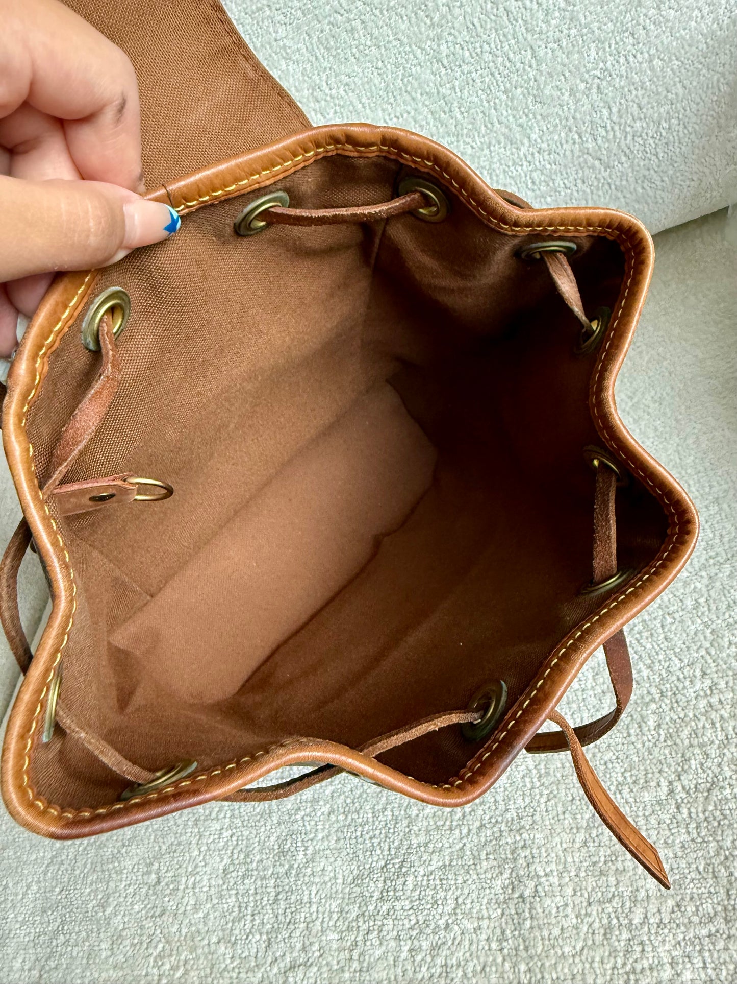 Louis Vuitton Montsouris pm mini backpack