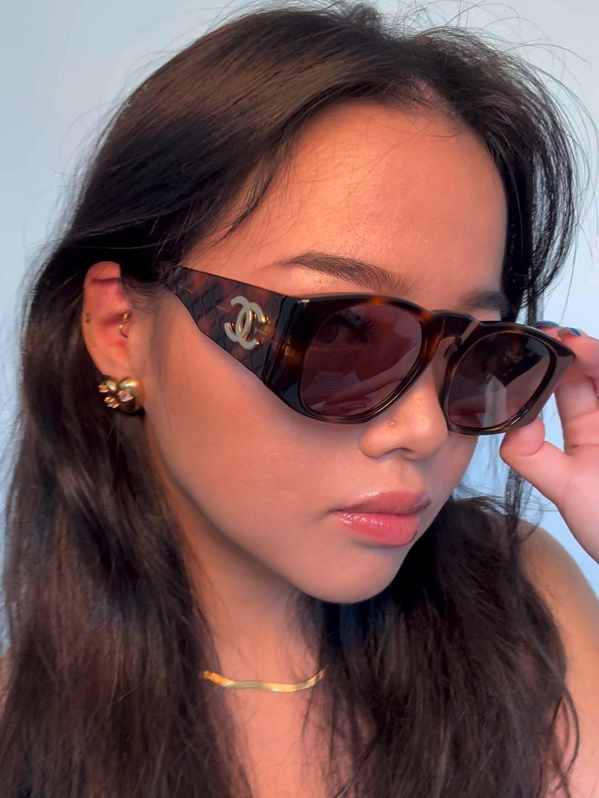 chanel goggles Chanel 01450 Sunglasses