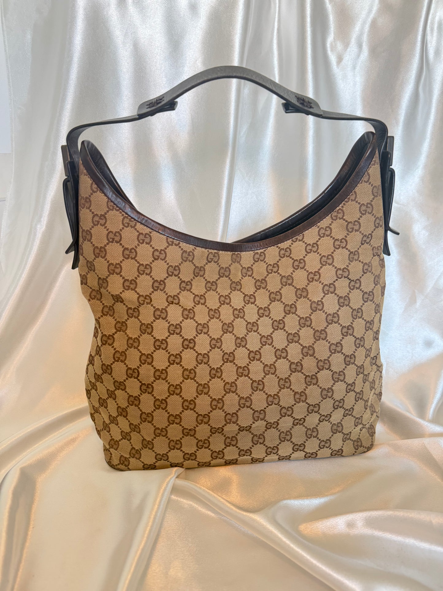 Gucci Monogram Hobo Tote