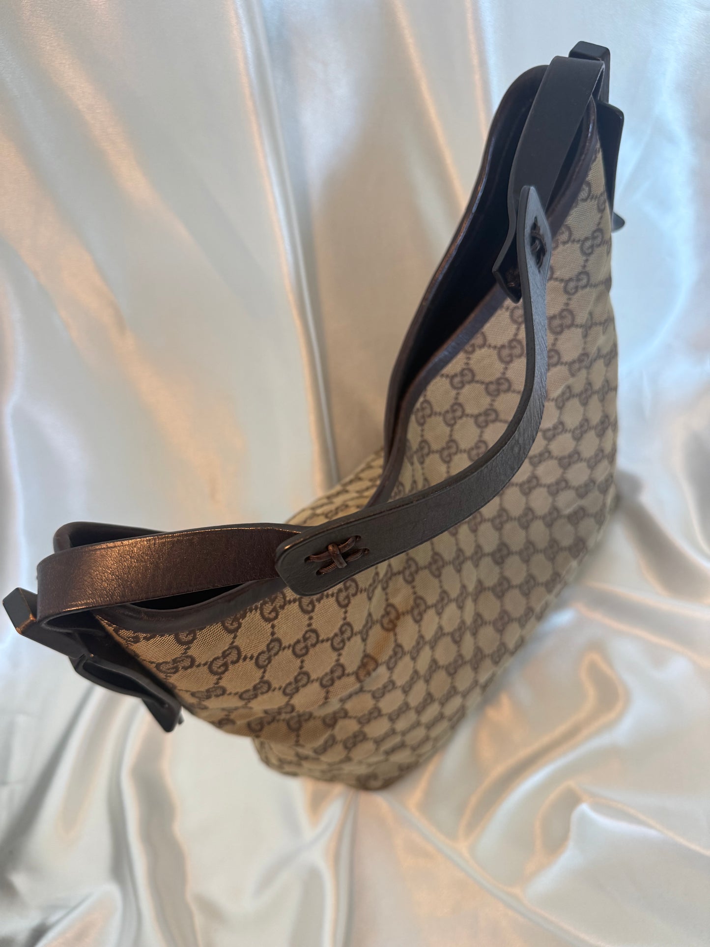 Gucci Monogram Hobo Tote
