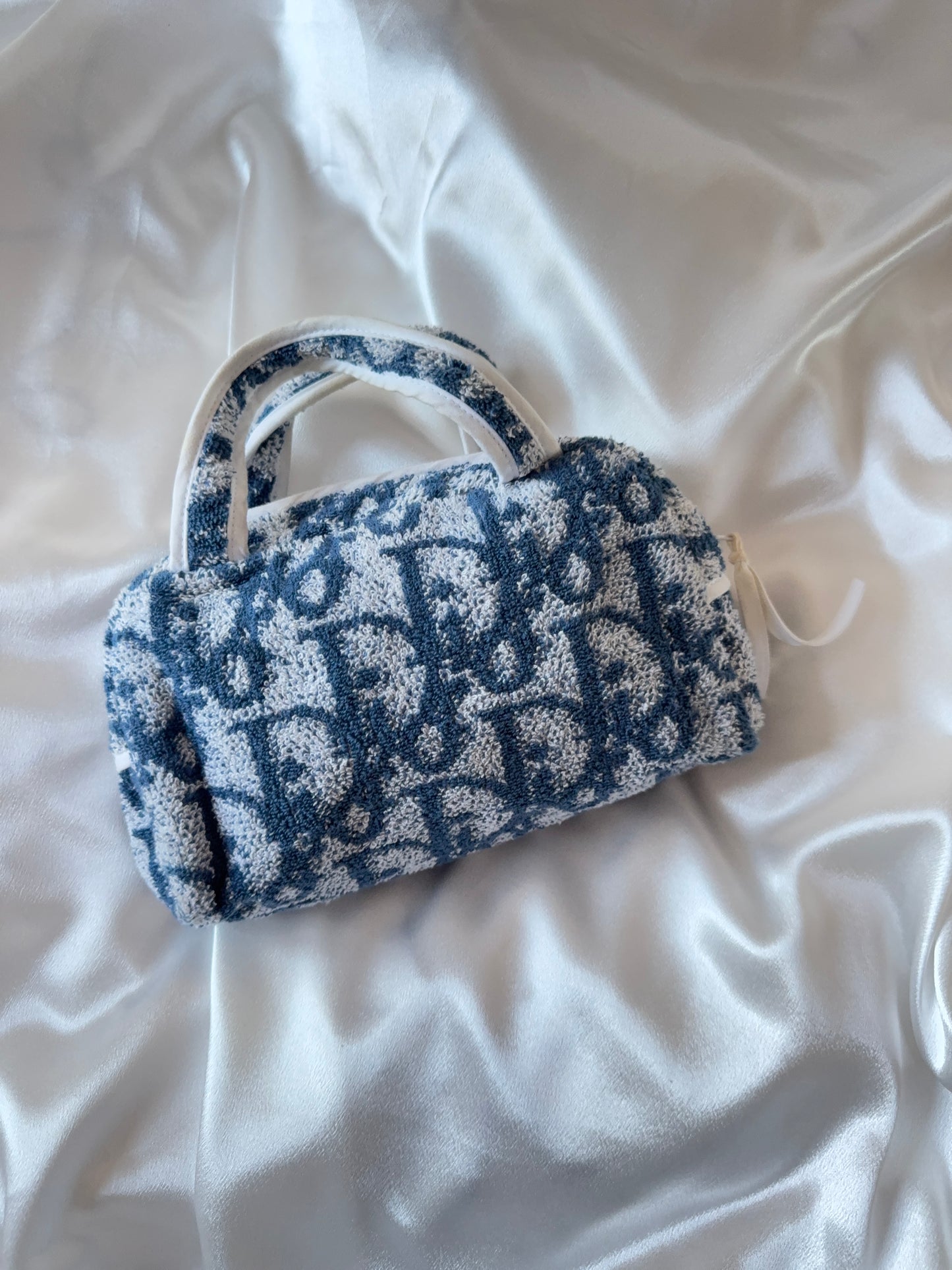 DIOR trotter terry cloth bag
