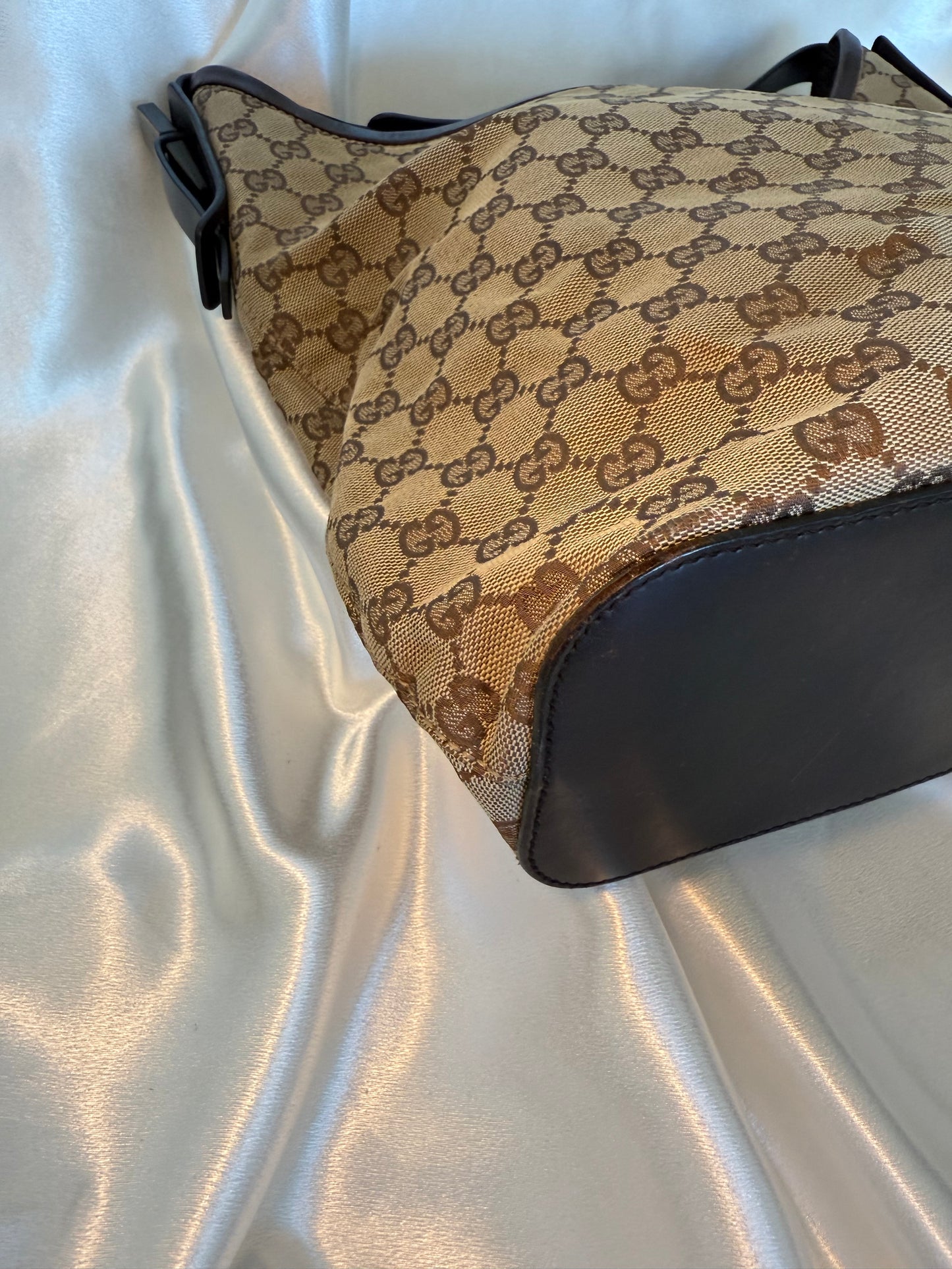 Gucci Monogram Hobo Tote