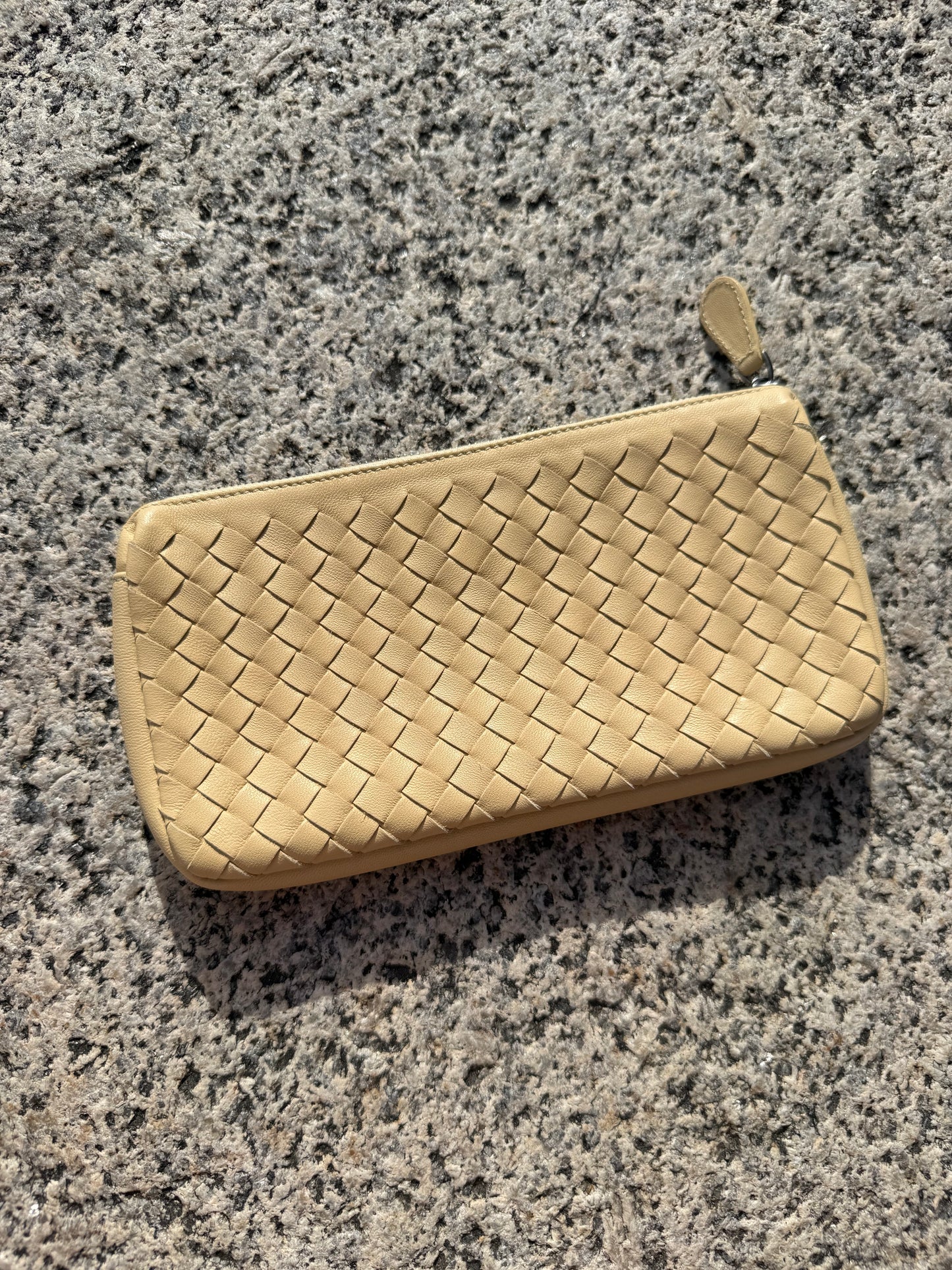 Bottega Veneta Intrecciato Leather Pouch