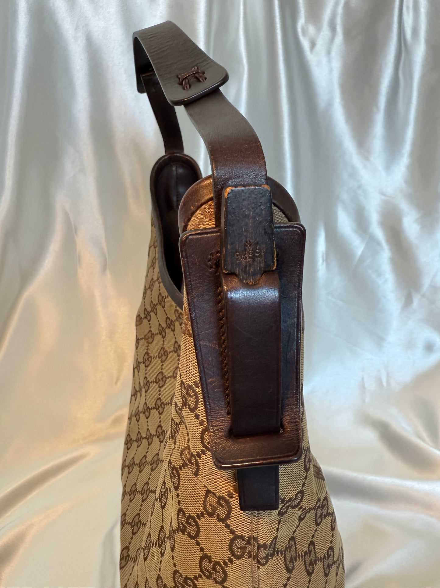 Gucci Monogram Hobo Tote