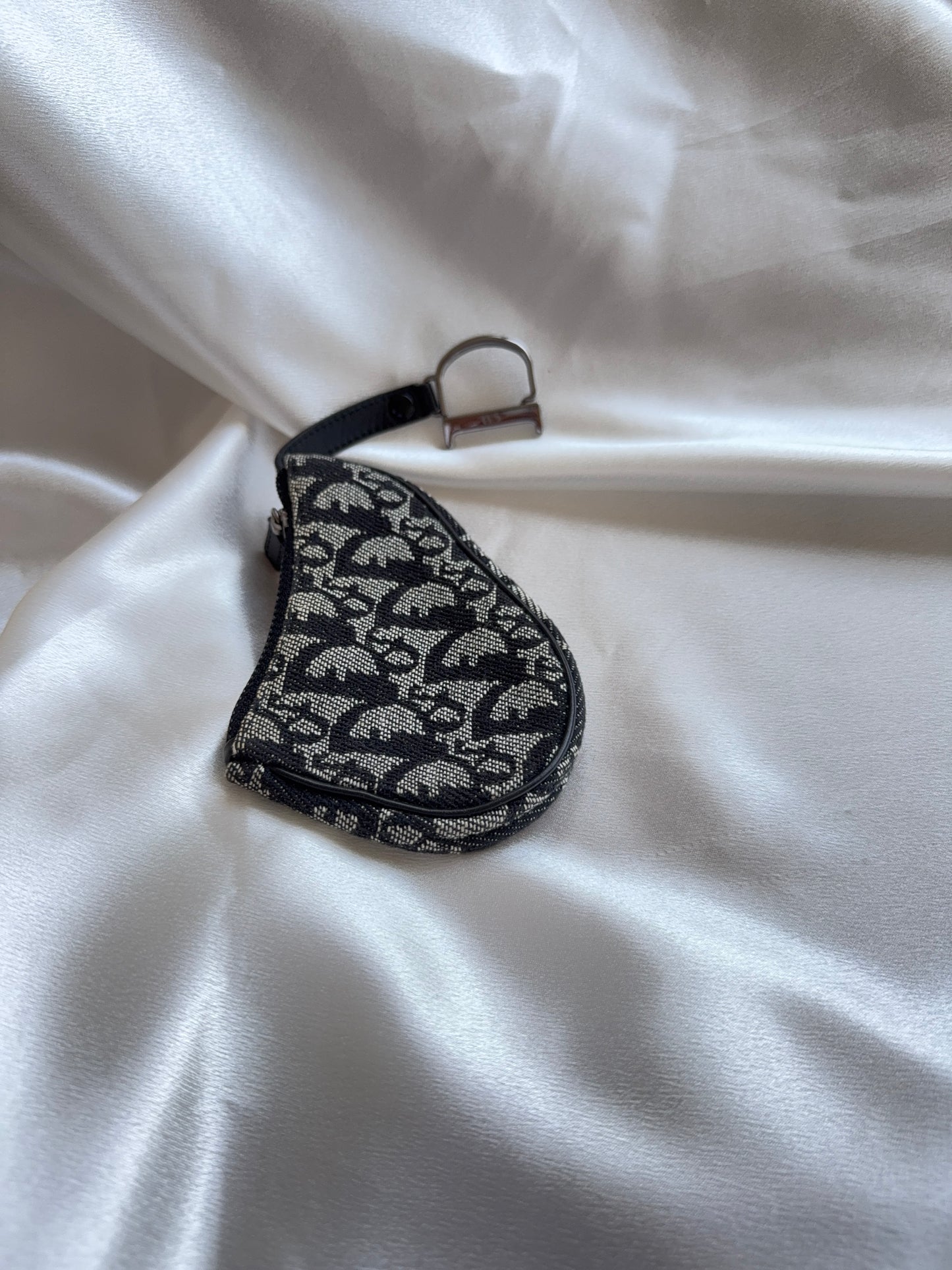 Dior Saddle Oblique Trotter Key/Clef Pouch
