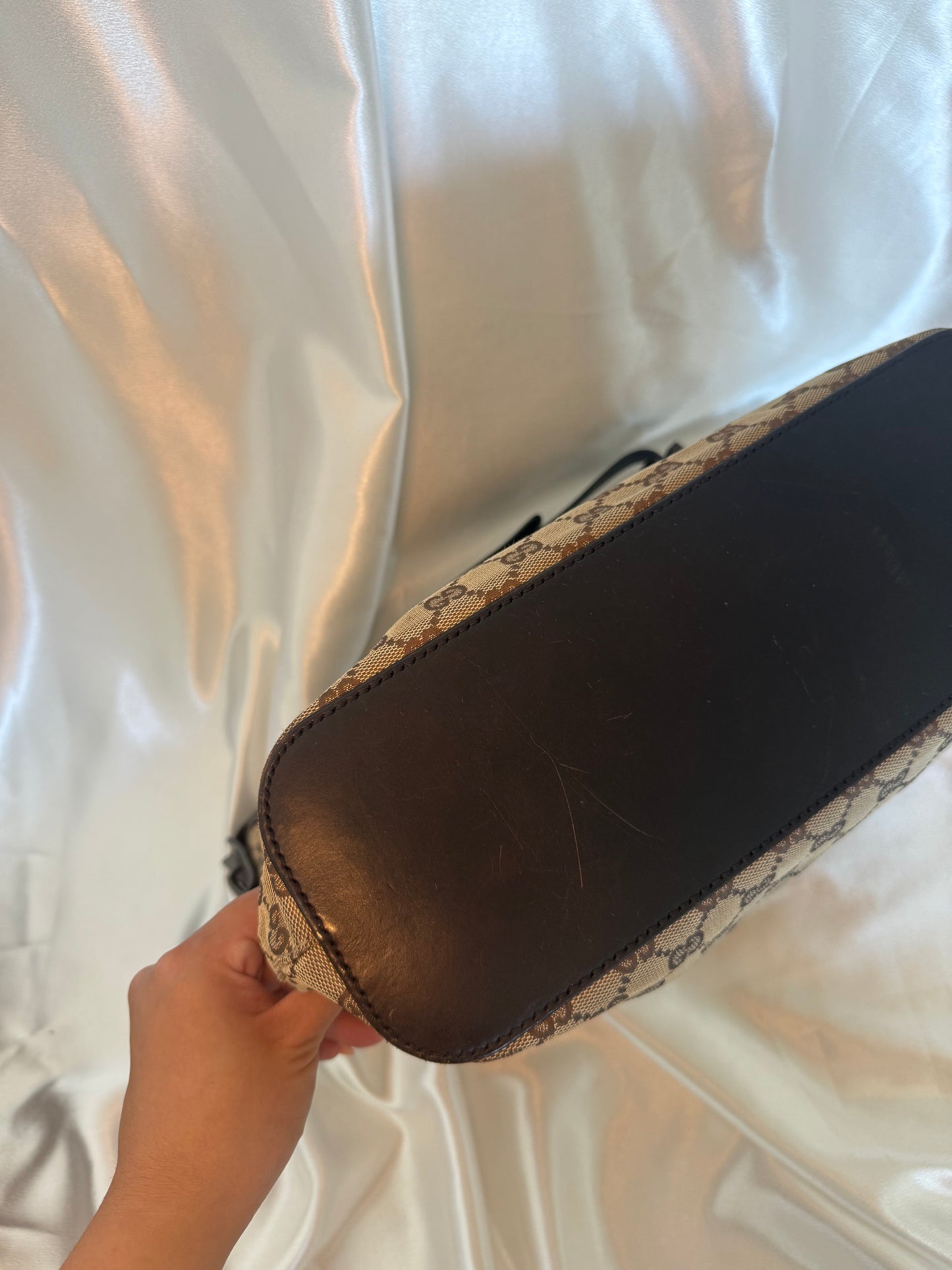 Gucci Monogram Hobo Tote