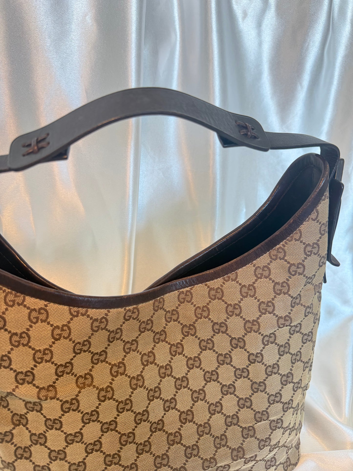 Gucci Monogram Hobo Tote