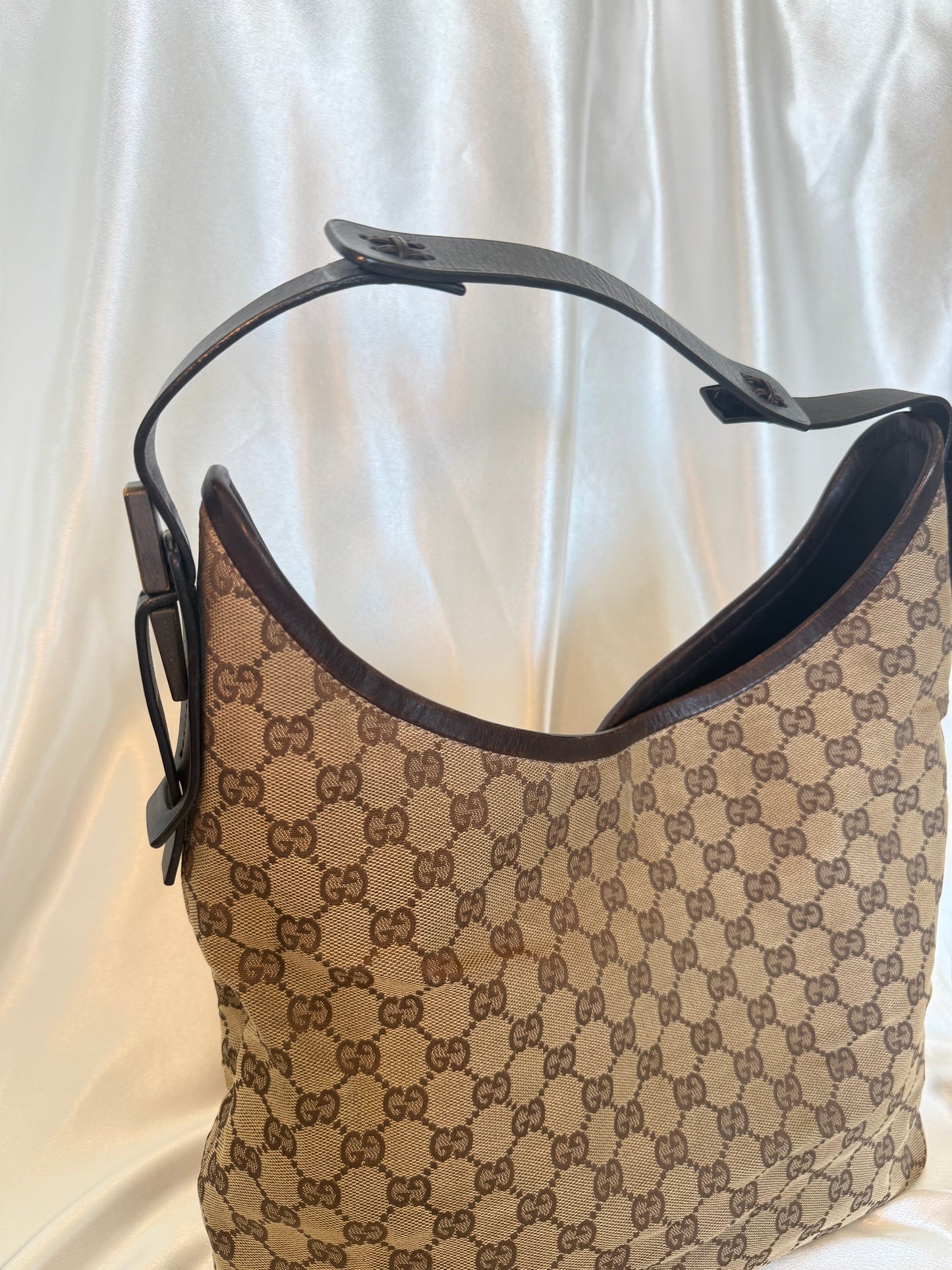 Gucci Monogram Hobo Tote