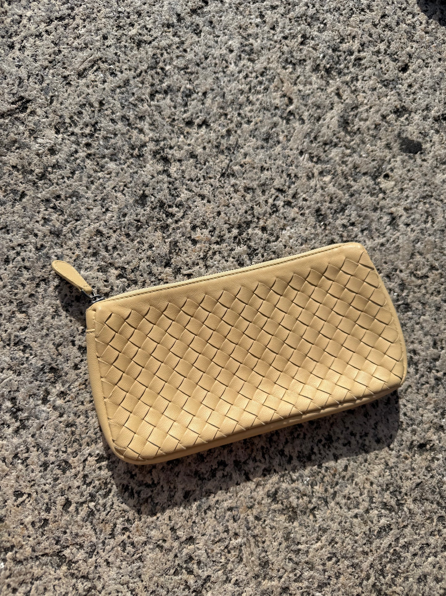 Bottega Veneta Intrecciato Leather Pouch