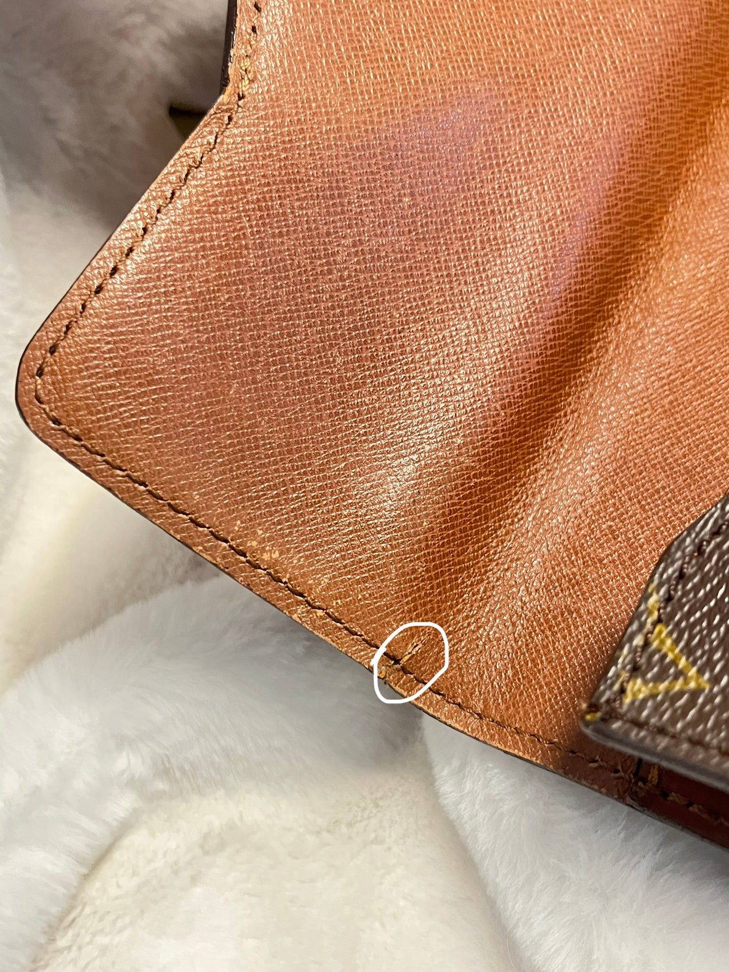 Authentic pre-owned Louis Vuitton chaillot clutch