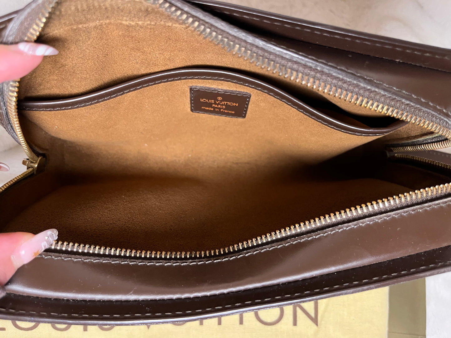 Authentic pre-owned Louis Vuitton st Louis clutch