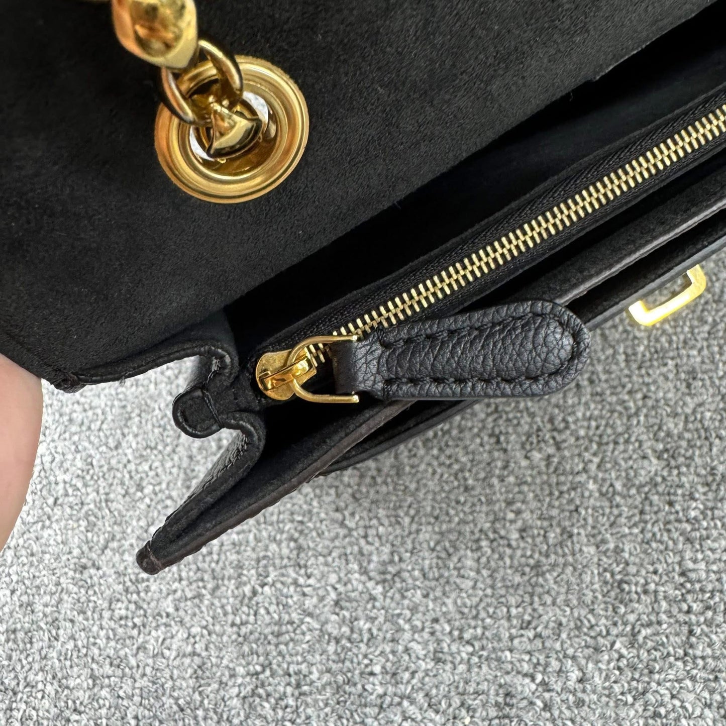 Louis Vuitton Monogram Black Victoire Shoulder Bag