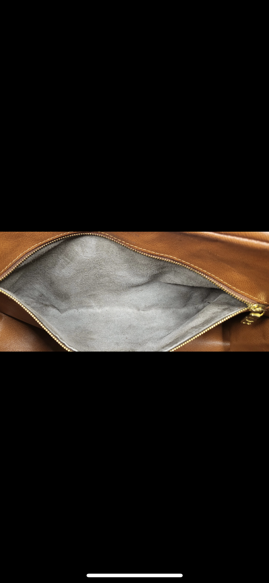 Authentic pre-owned Louis Vuitton Jeune fille gm crossbody shoulder bag
