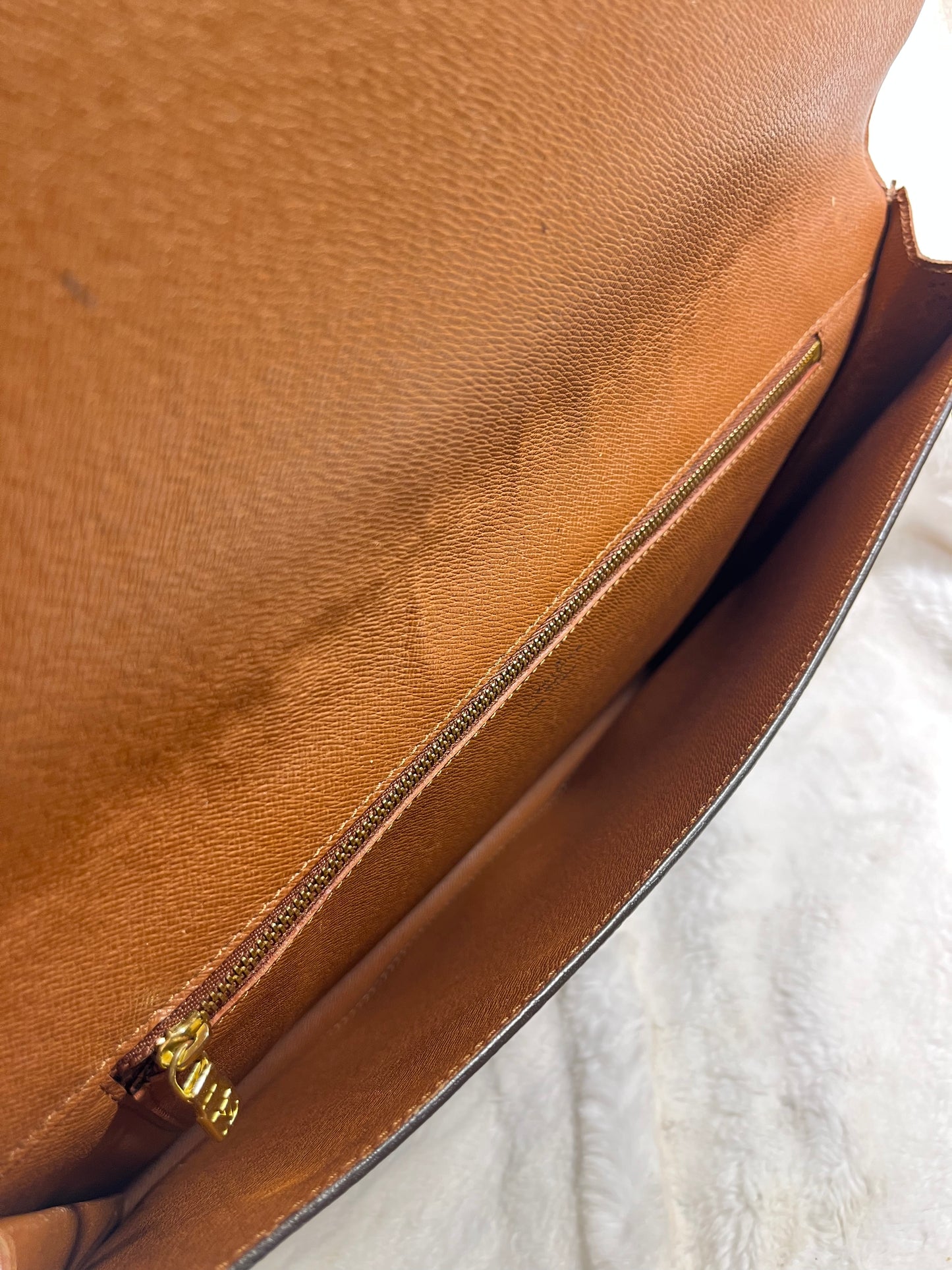 Authentic pre-owned Louis Vuitton porte envelope clutch laptop holder