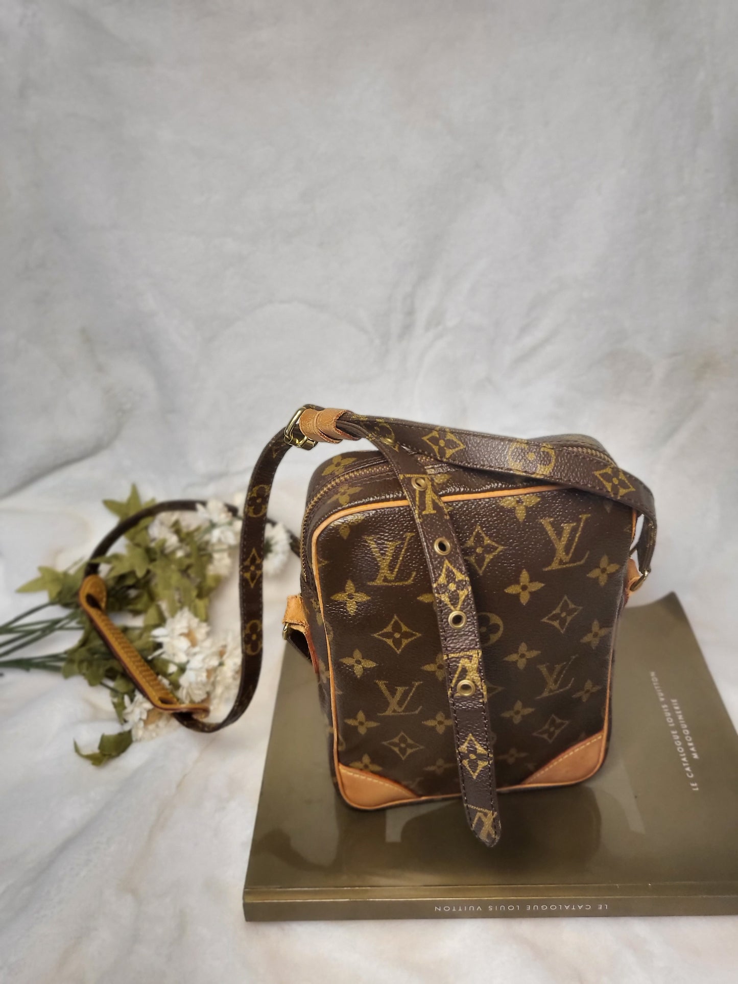 Authentic pre-owned Louis Vuitton Danube pm crossbody shoulder bag