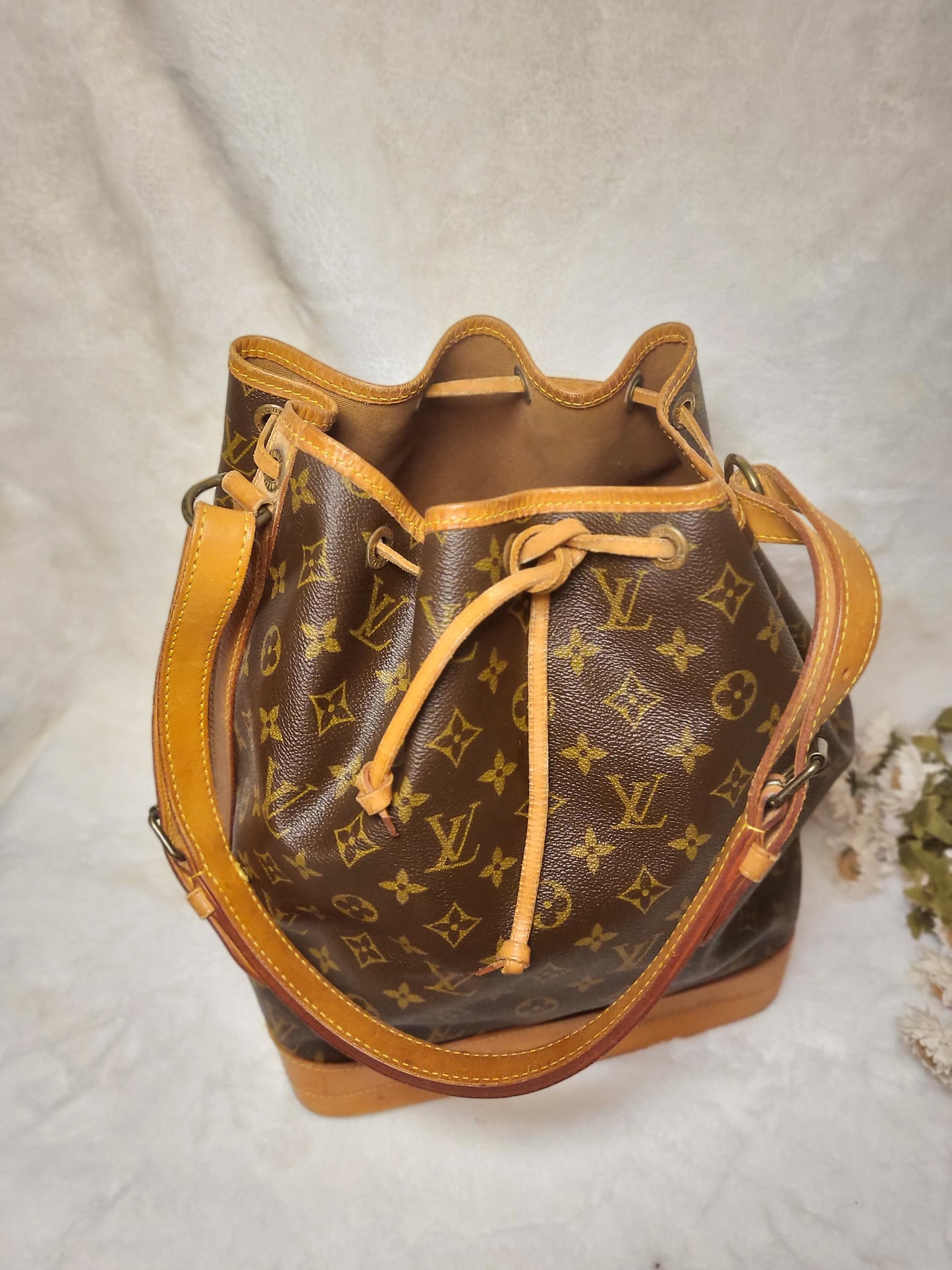 Authentic pre-owned Louis Vuitton Noe GM bucket shower bab