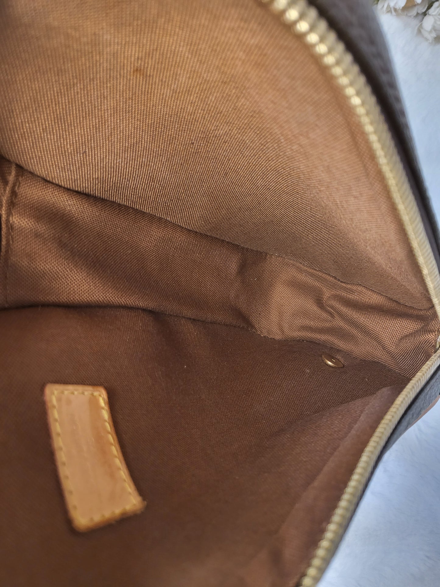 Authentic pre-owned Louis Vuitton Pochette Gange bum bag waist bag