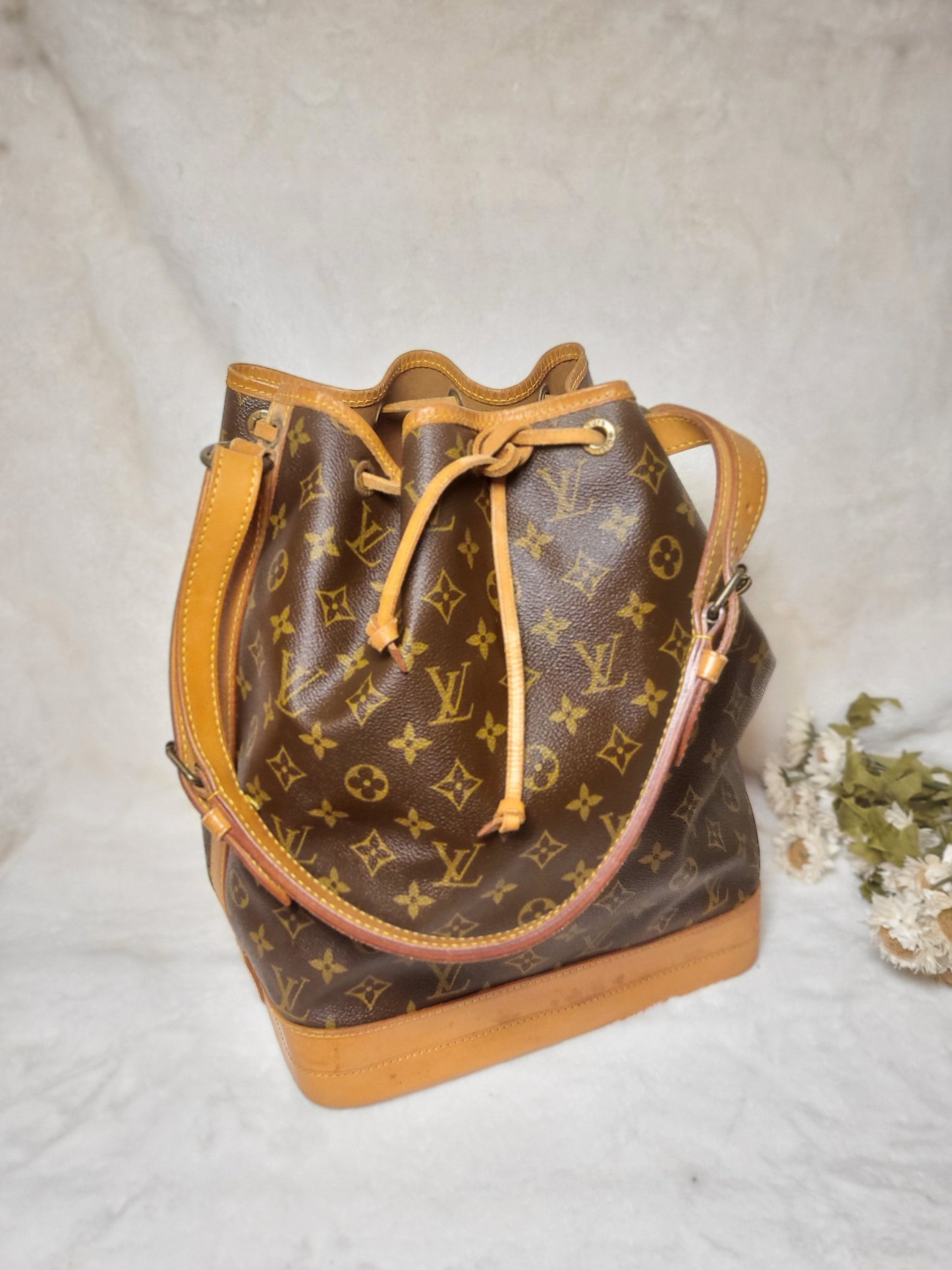 Authentic pre-owned Louis Vuitton Noe GM bucket shower bab