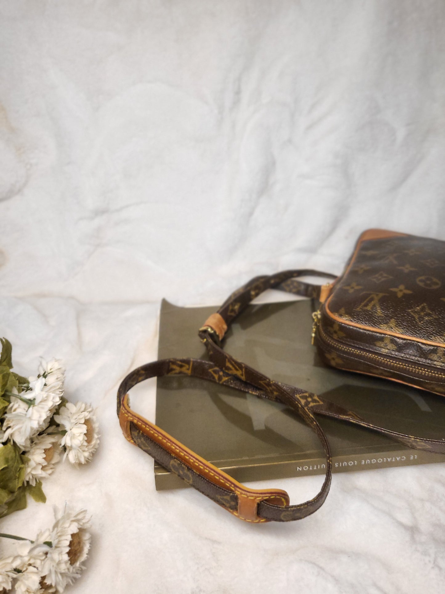 Authentic pre-owned Louis Vuitton Danube pm crossbody shoulder bag