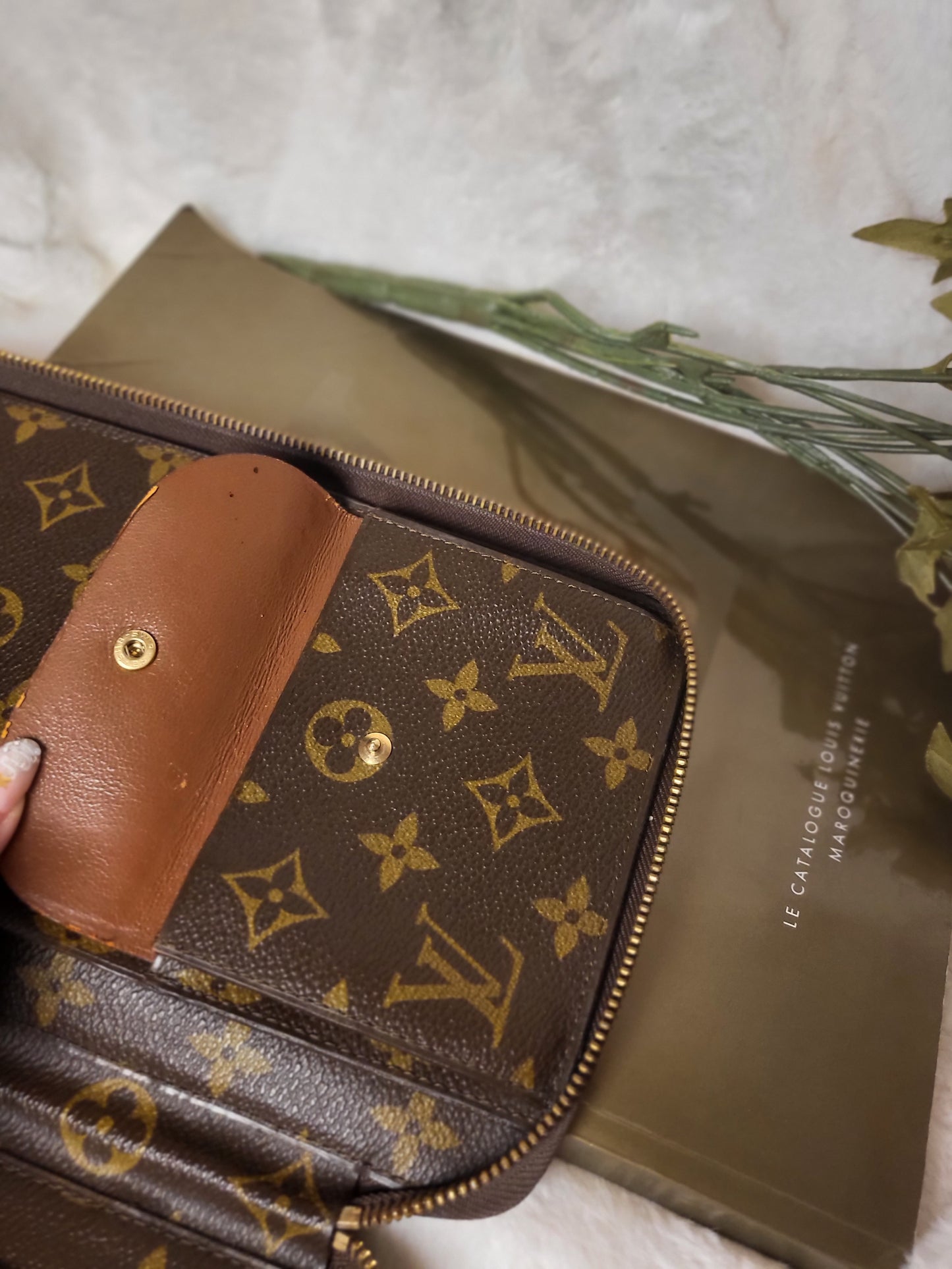 Authentic pre-owned Louis Vuitton de Voyage travel organizer