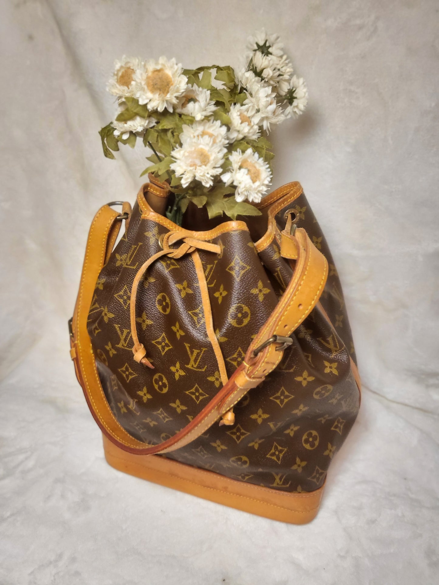 Authentic pre-owned Louis Vuitton Noe GM bucket shower bab