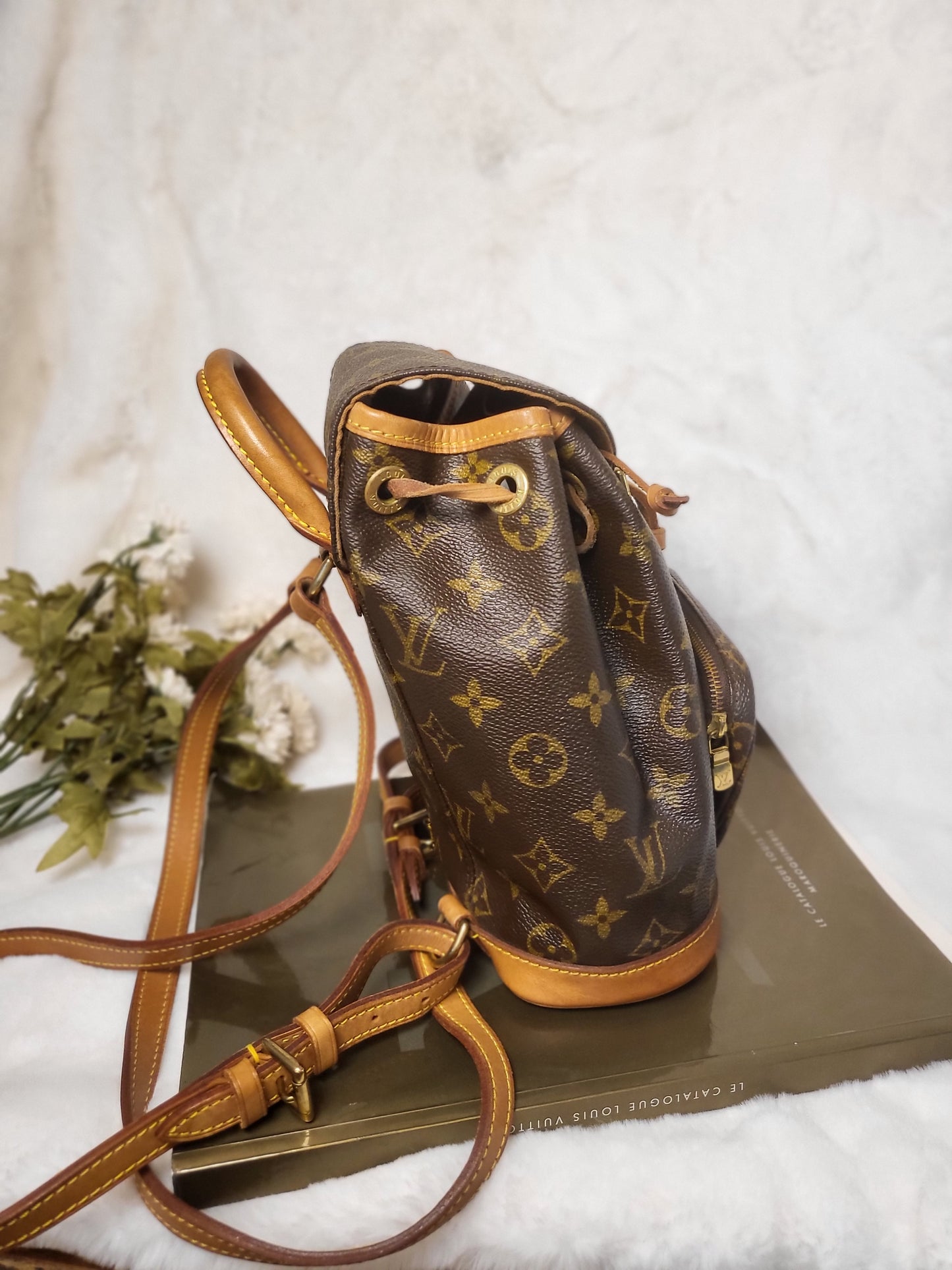 Authentic pre-owned Louis Montsouris mini backpack