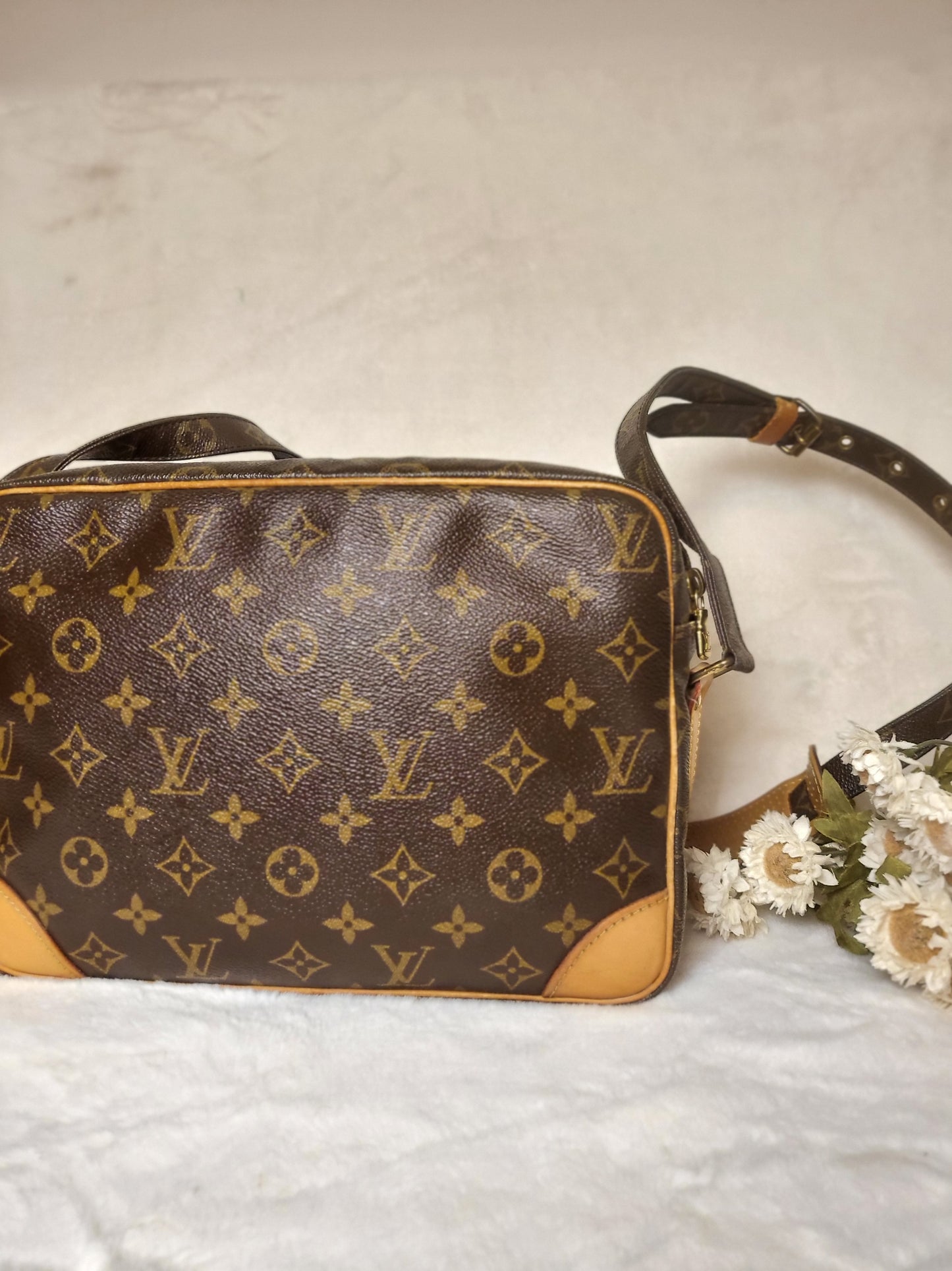 Authentic pre-owned Louis Vuitton Nile pm crossbody shoulder bag