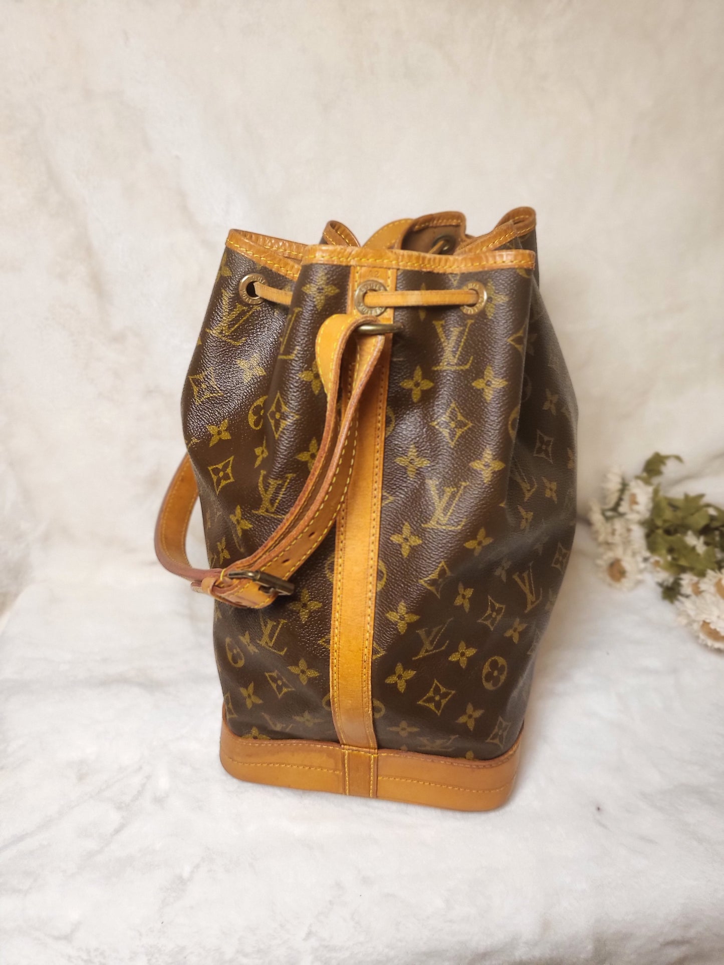 Authentic pre-owned Louis Vuitton Noe GM bucket shower bab