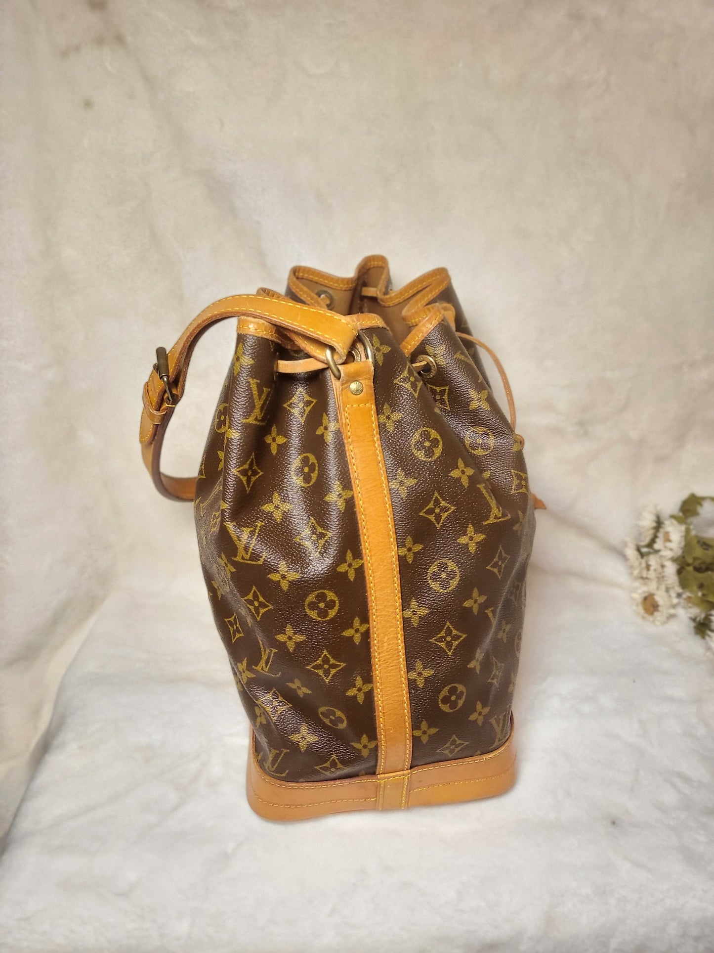 Authentic pre-owned Louis Vuitton Noe GM bucket shower bab