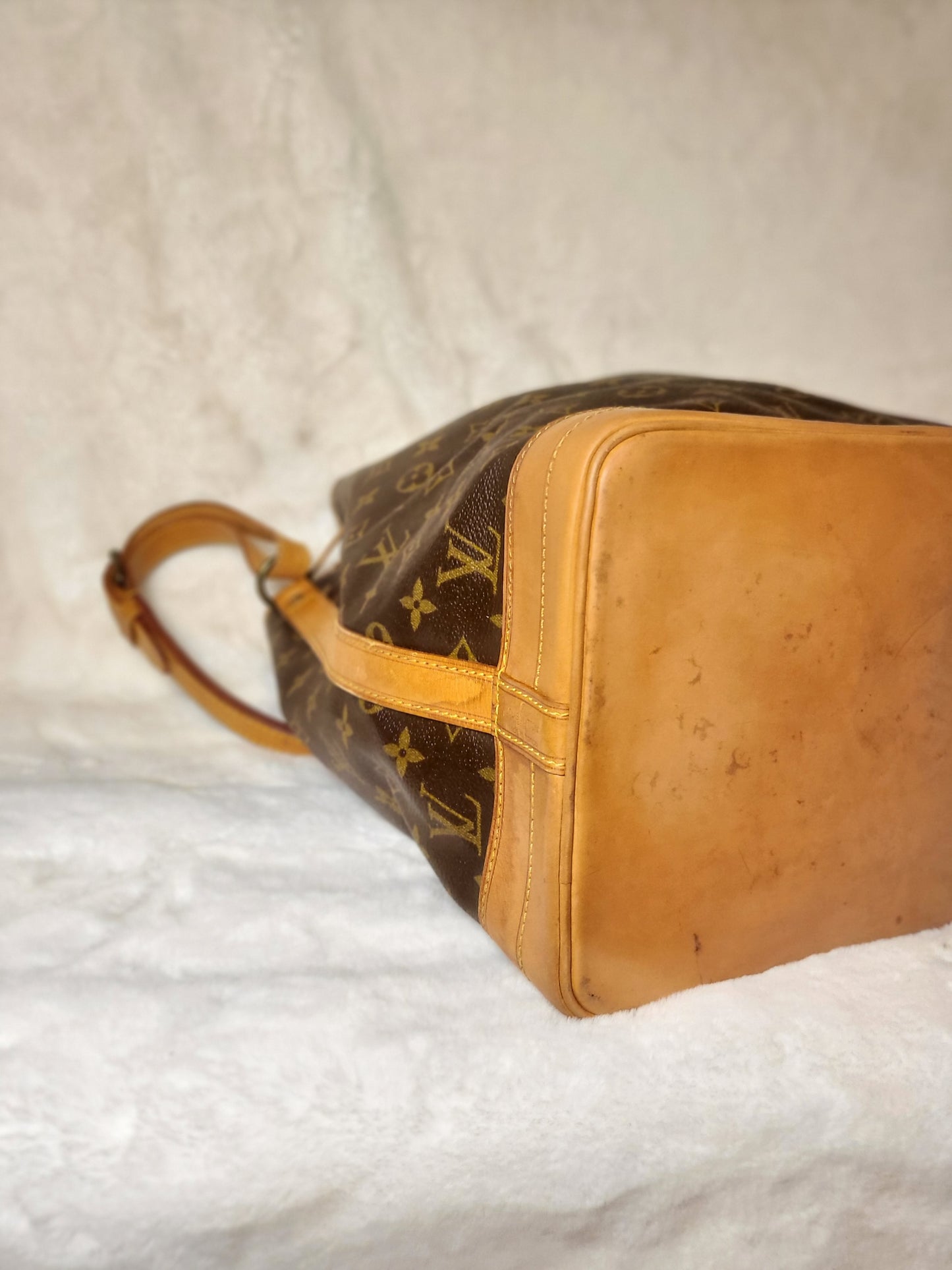 Authentic pre-owned Louis Vuitton Noe GM bucket shower bab