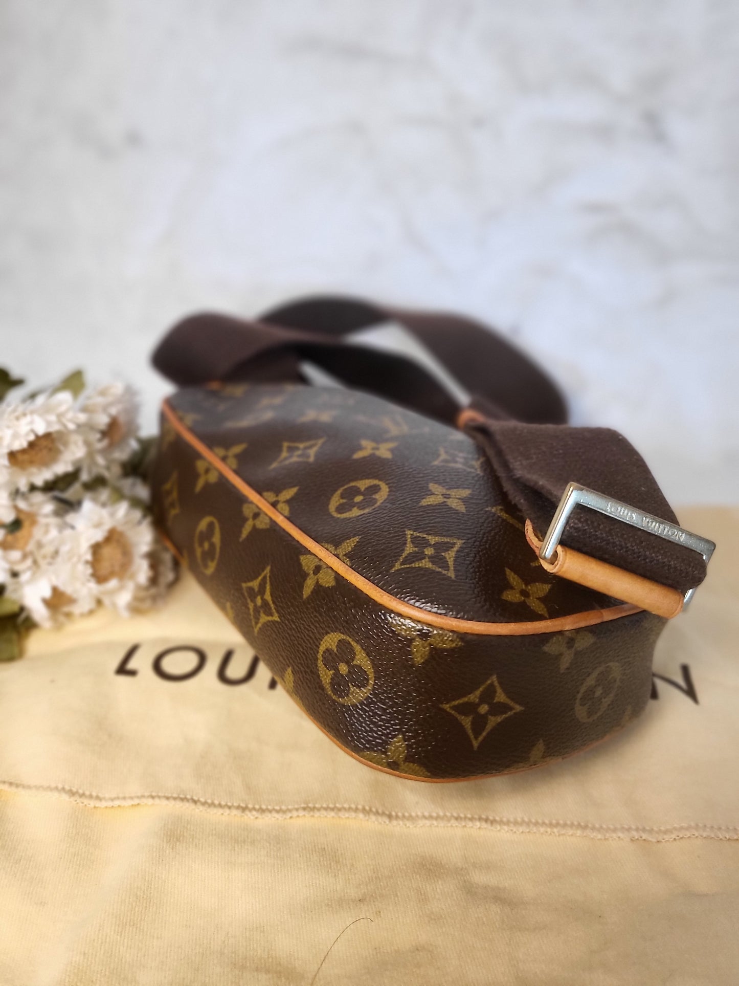 Authentic pre-owned Louis Vuitton Pochette Gange bum bag waist bag
