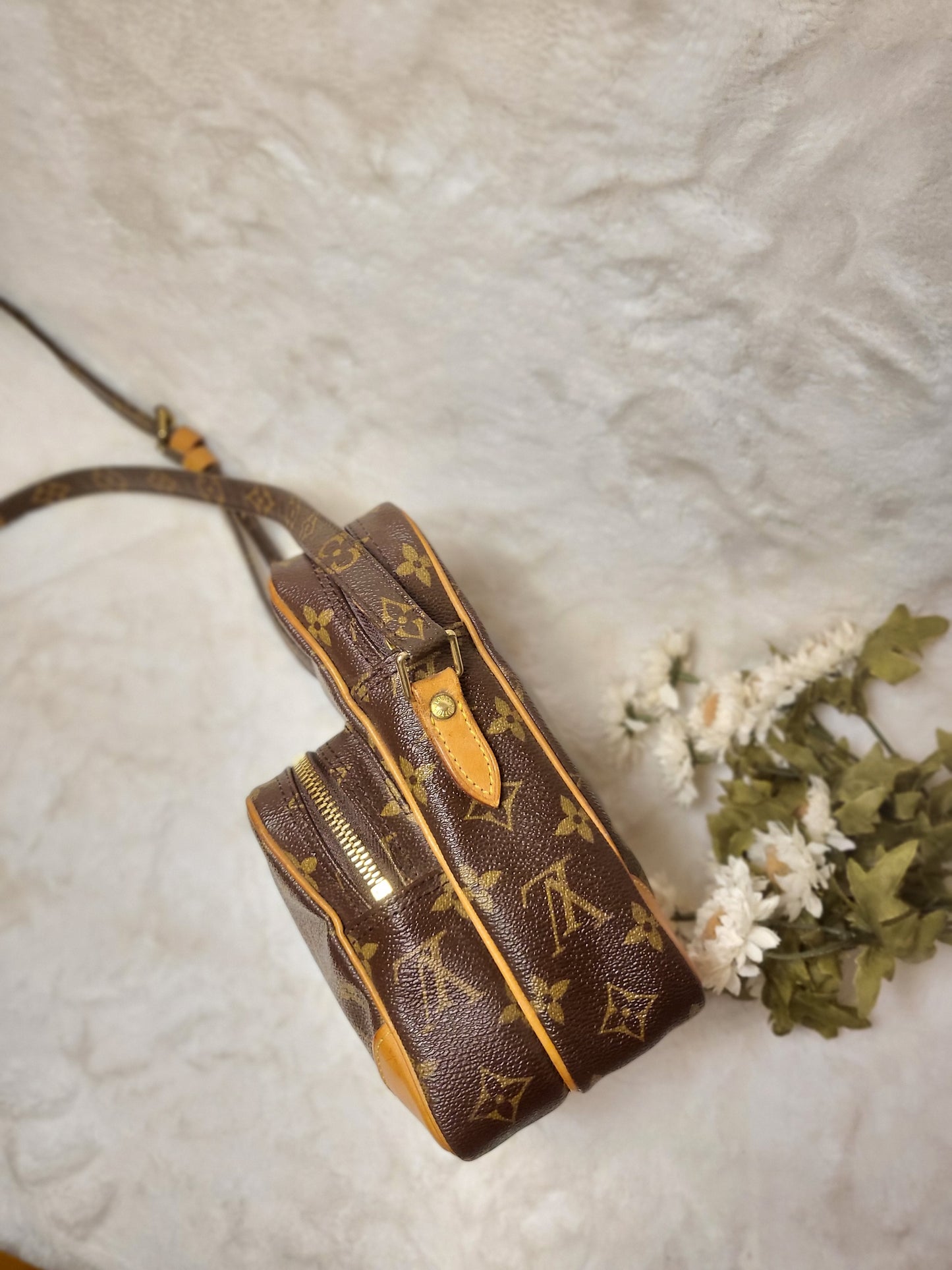 Authentic pre-owned Louis Vuitton Amazone pm crossbody shoulder bag