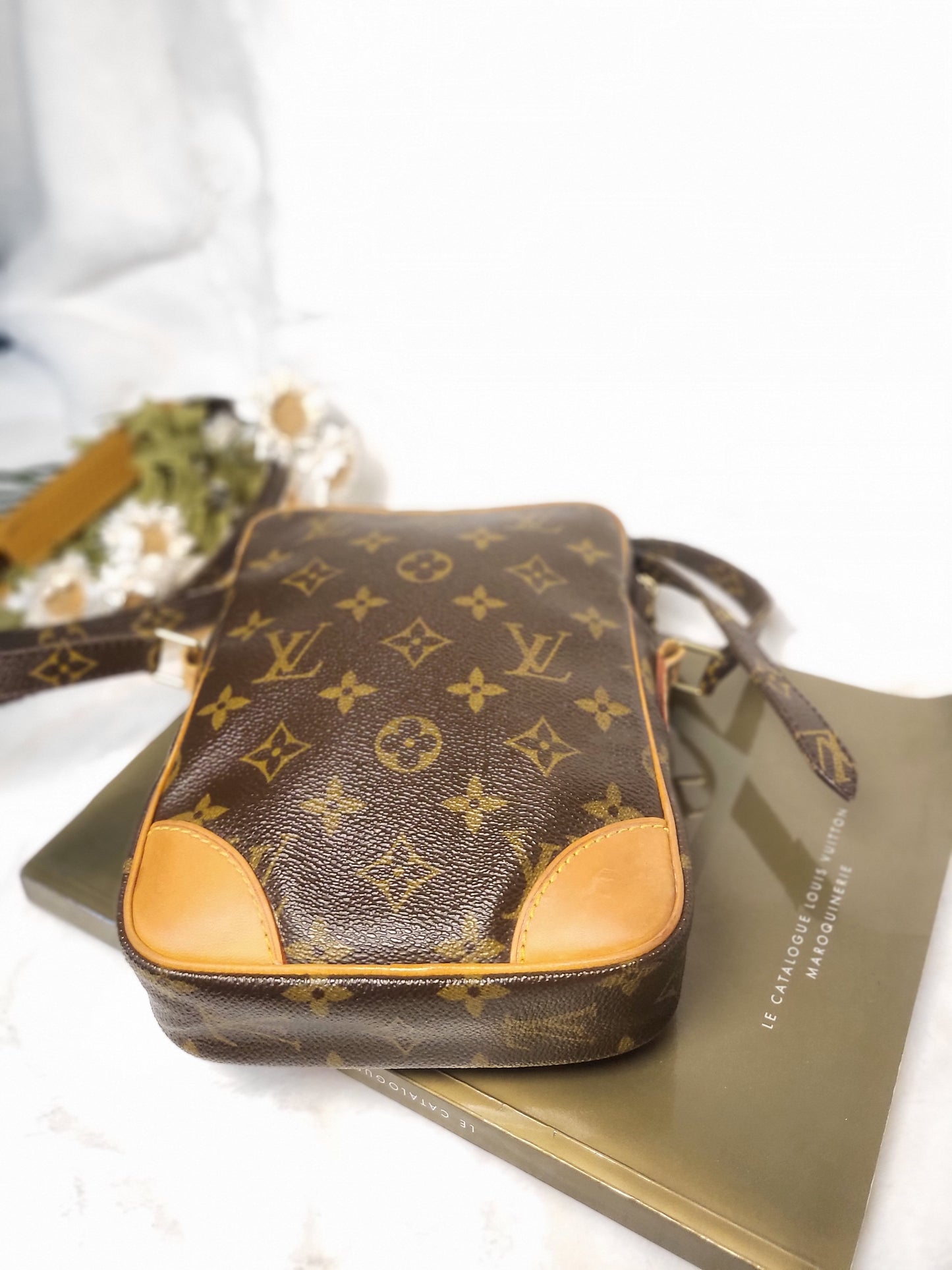 Authentic pre-owned Louis Vuitton Danube pm crossbody shoulder bag