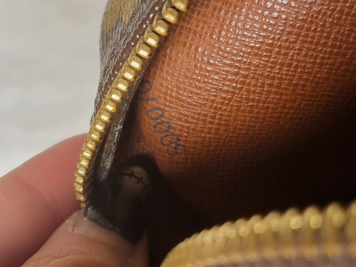 Authentic pre-owned Louis Vuitton Amazone pm crossbody shoulder bag