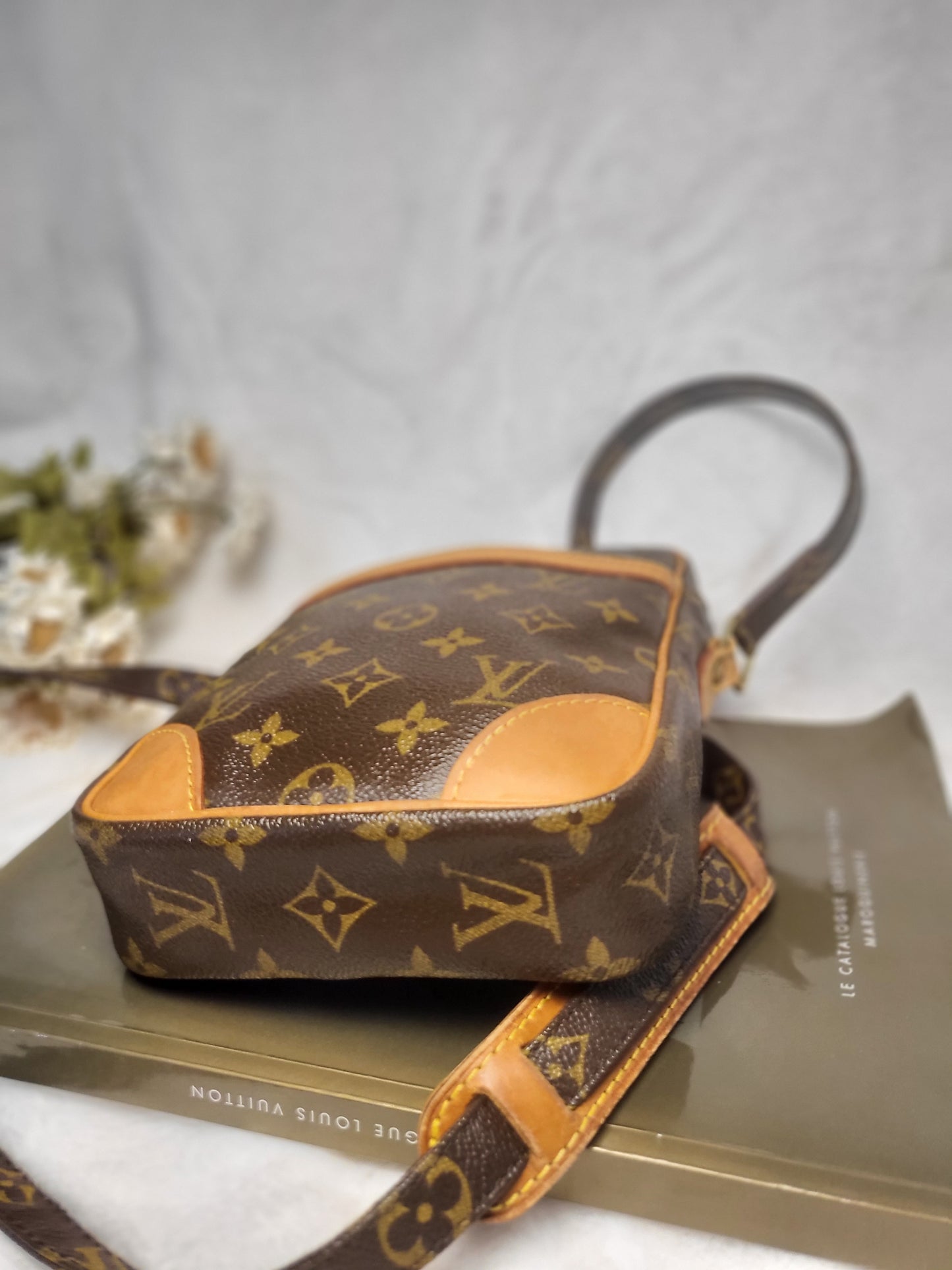 Authentic pre-owned Louis Vuitton Danube pm crossbody shoulder bag
