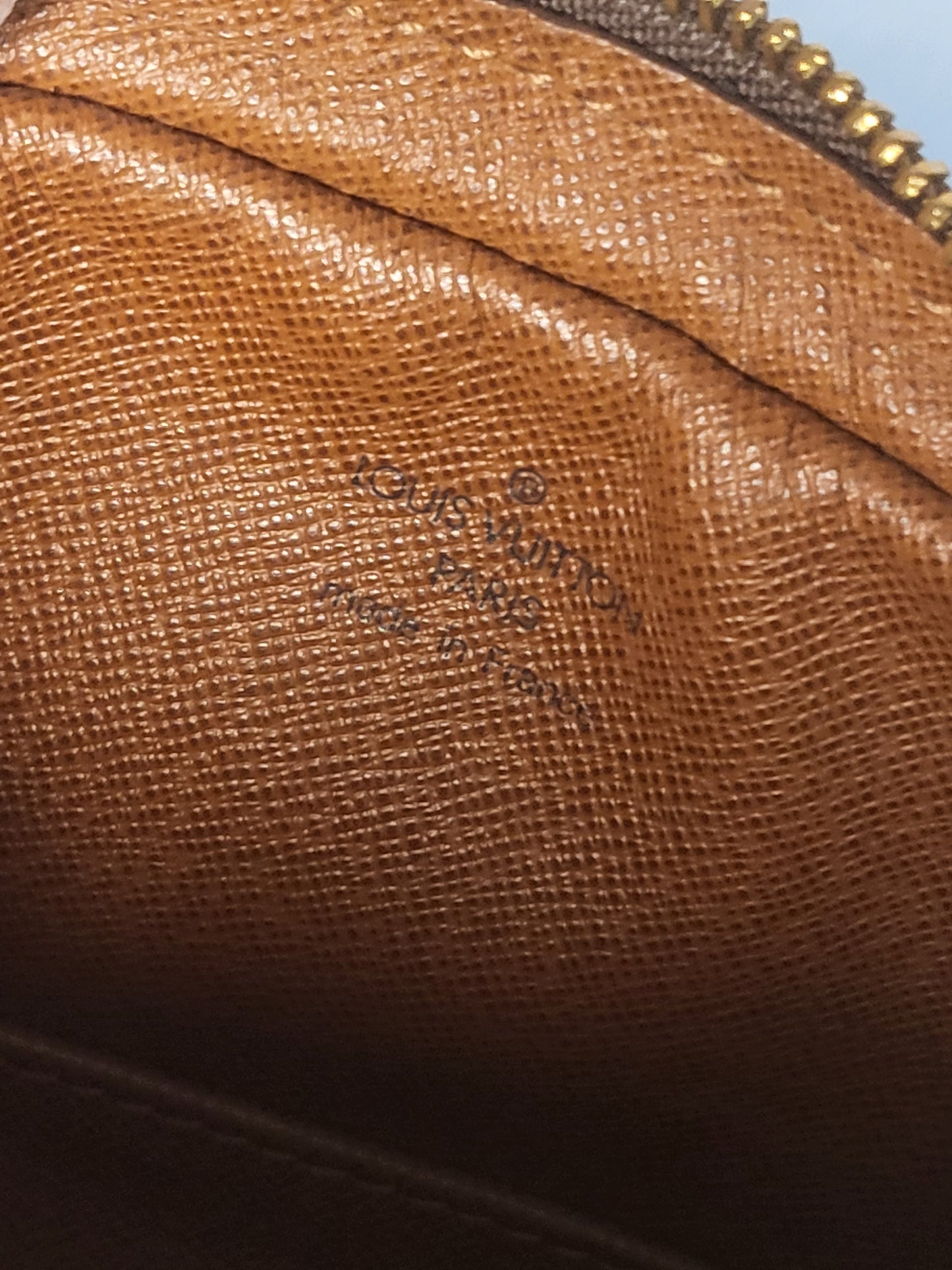 Authentic pre-owned Louis Vuitton Danube pm crossbody shoulder bag